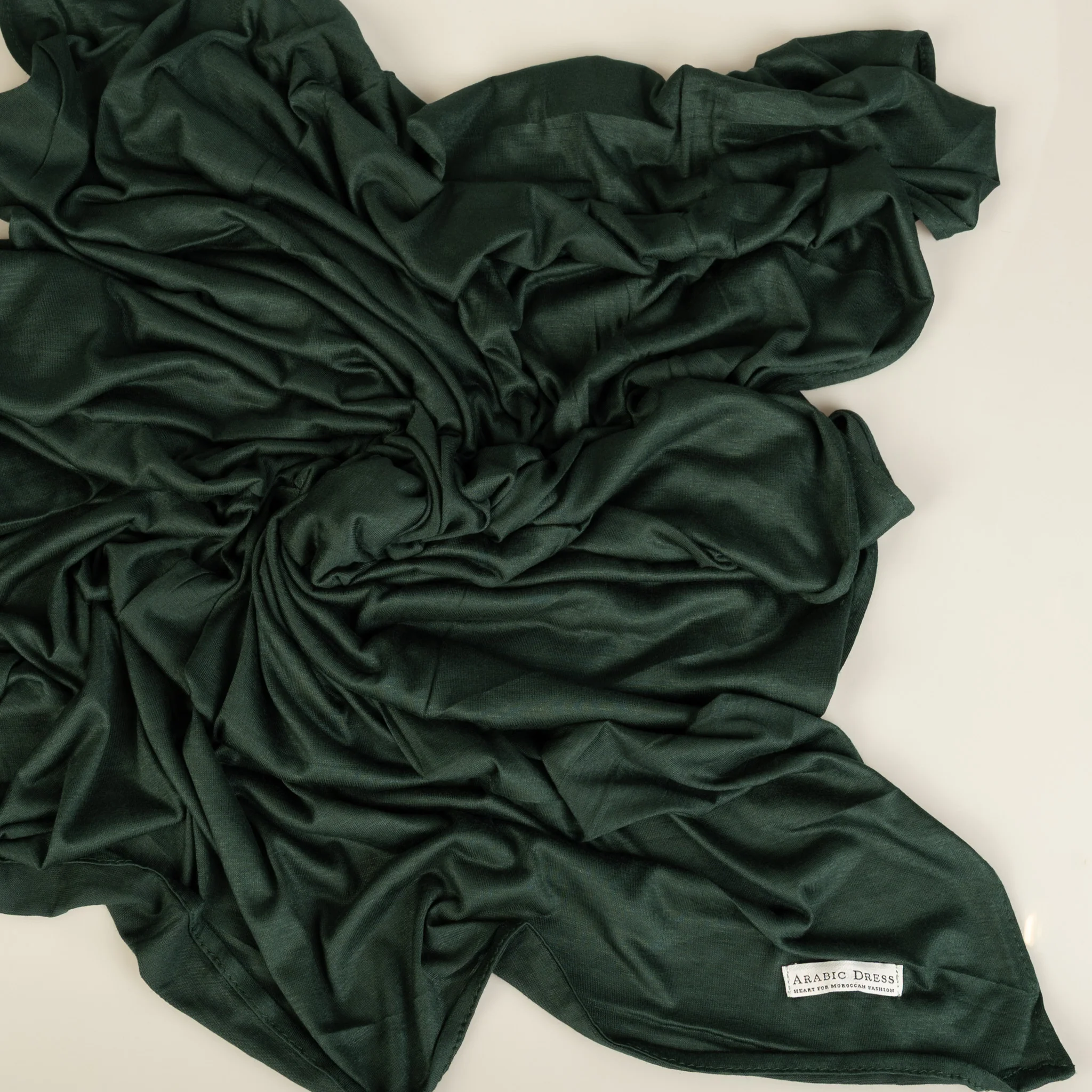 Jersey Hijab Sara Darkgreen - Image 2