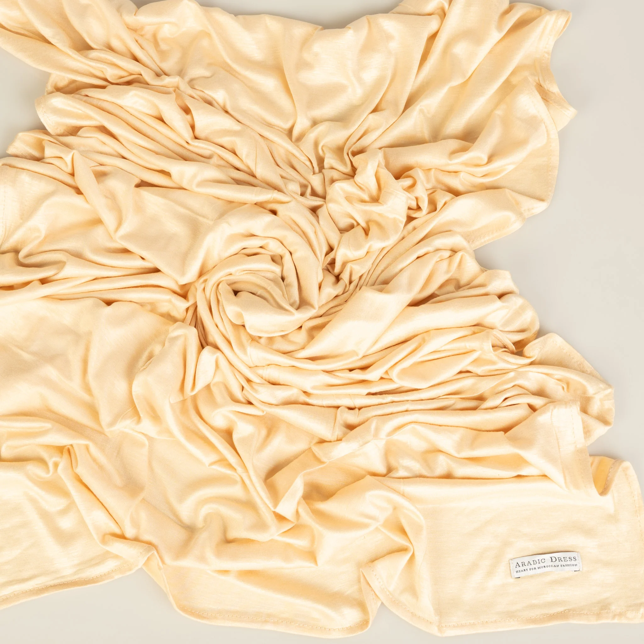Jersey Hijab Sara Beige - Image 2