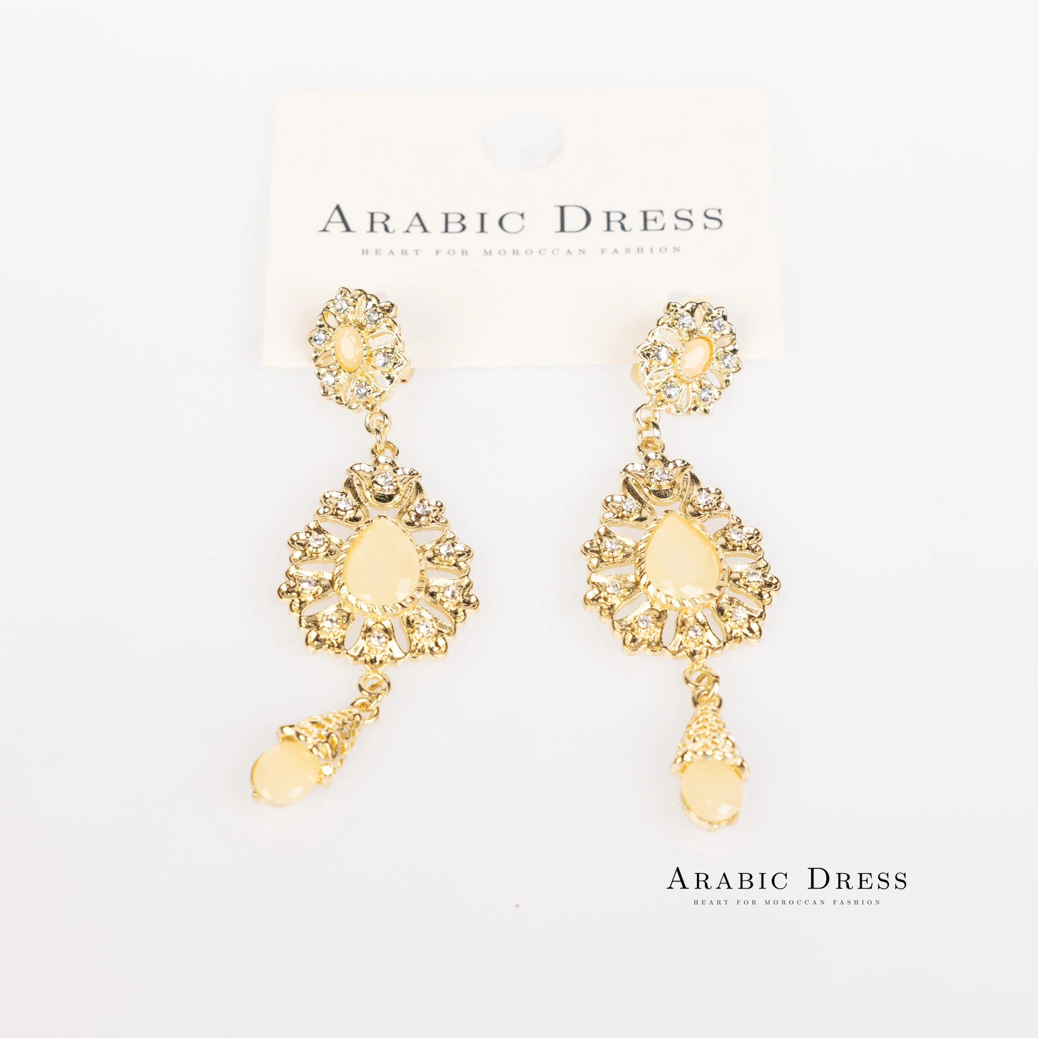 Creme Ara Earrings - Image 2