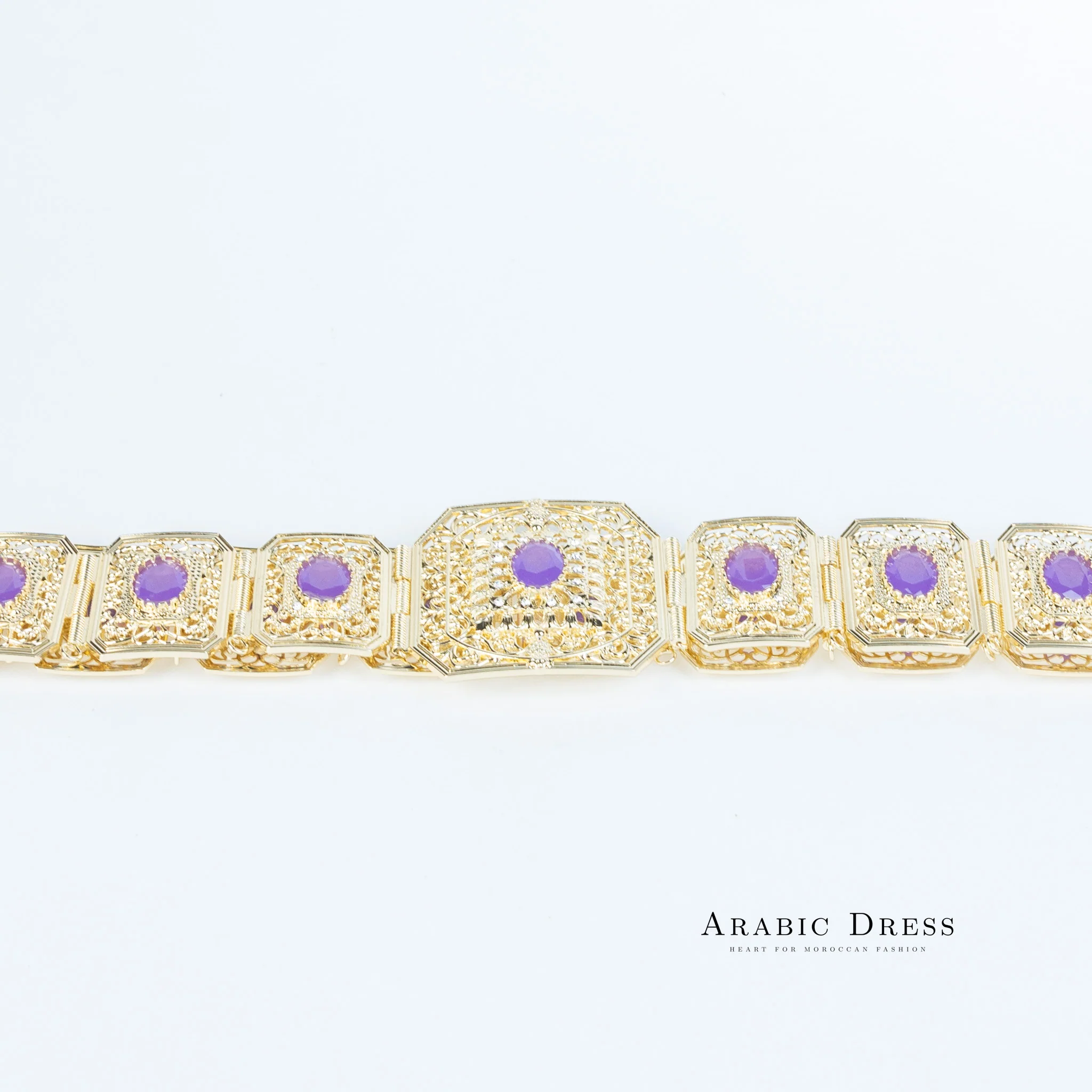 Micha Gold/Violet Belt