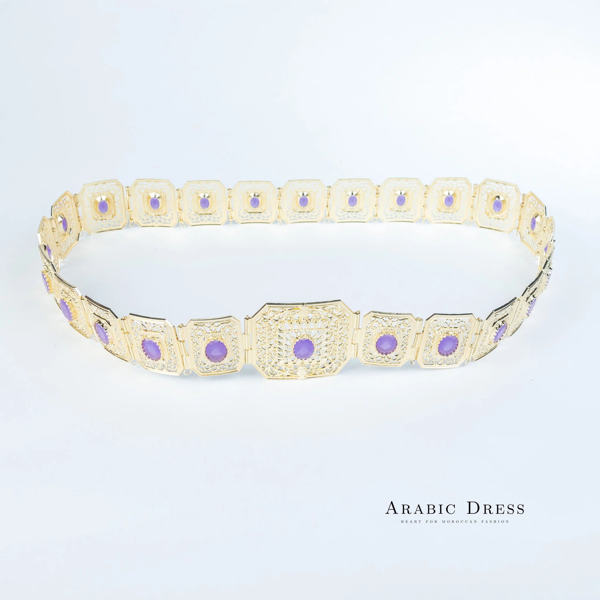 Micha Gold/Violet Belt - Image 2