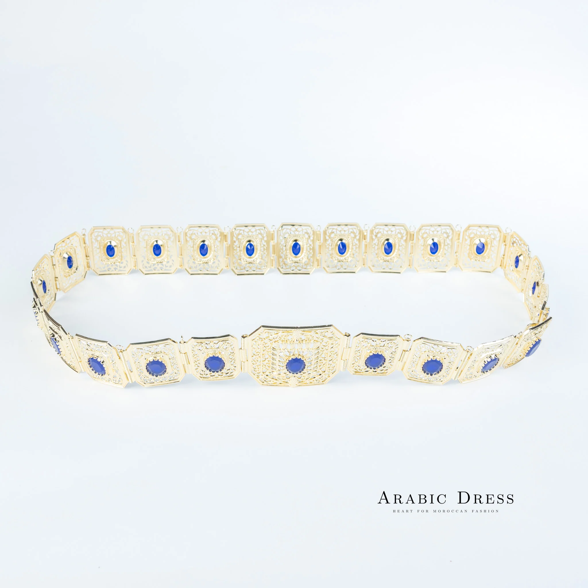 Suji Gold/Blue Belt - Image 2