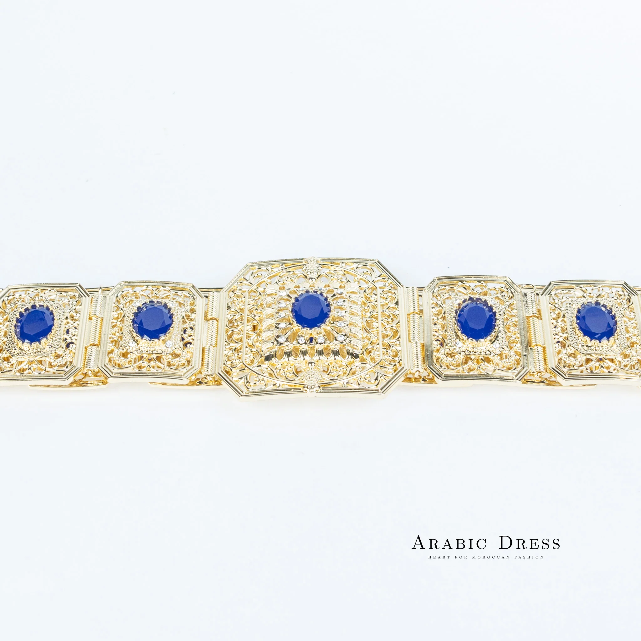 Suji Gold/Blue Belt - Image 3
