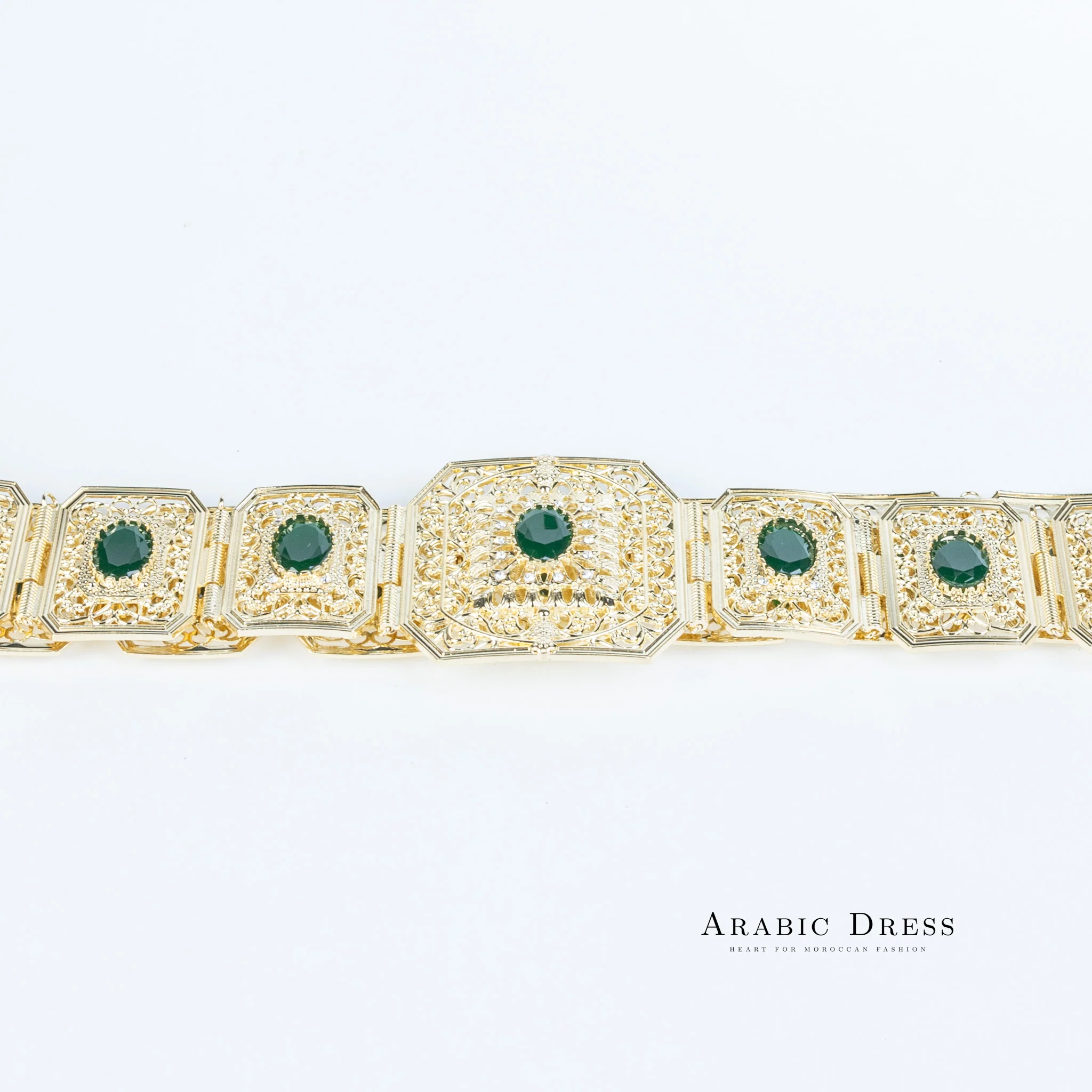 Micha Gold/Darkgreen Belt