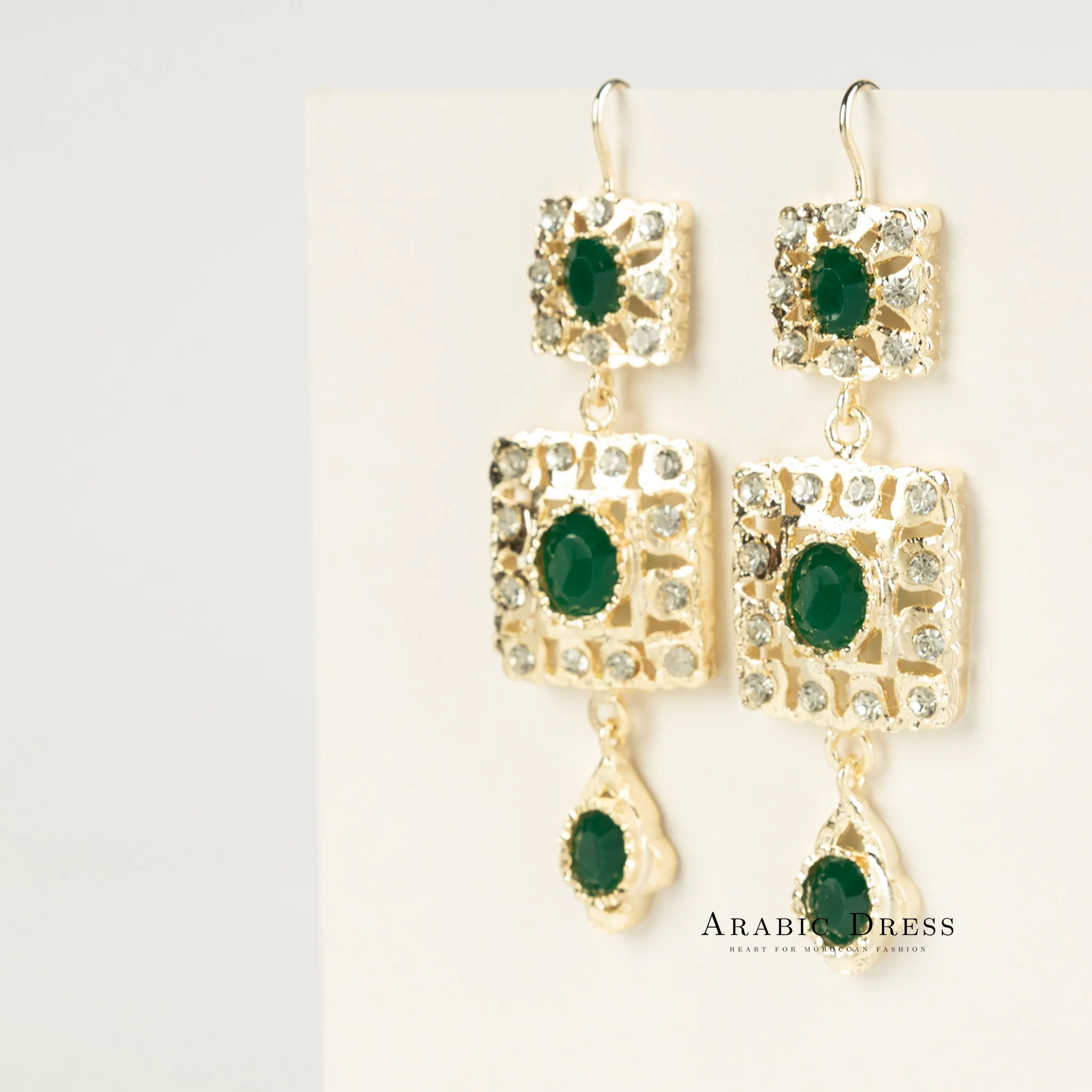 Pearl Green Nifa necklace set - Image 4