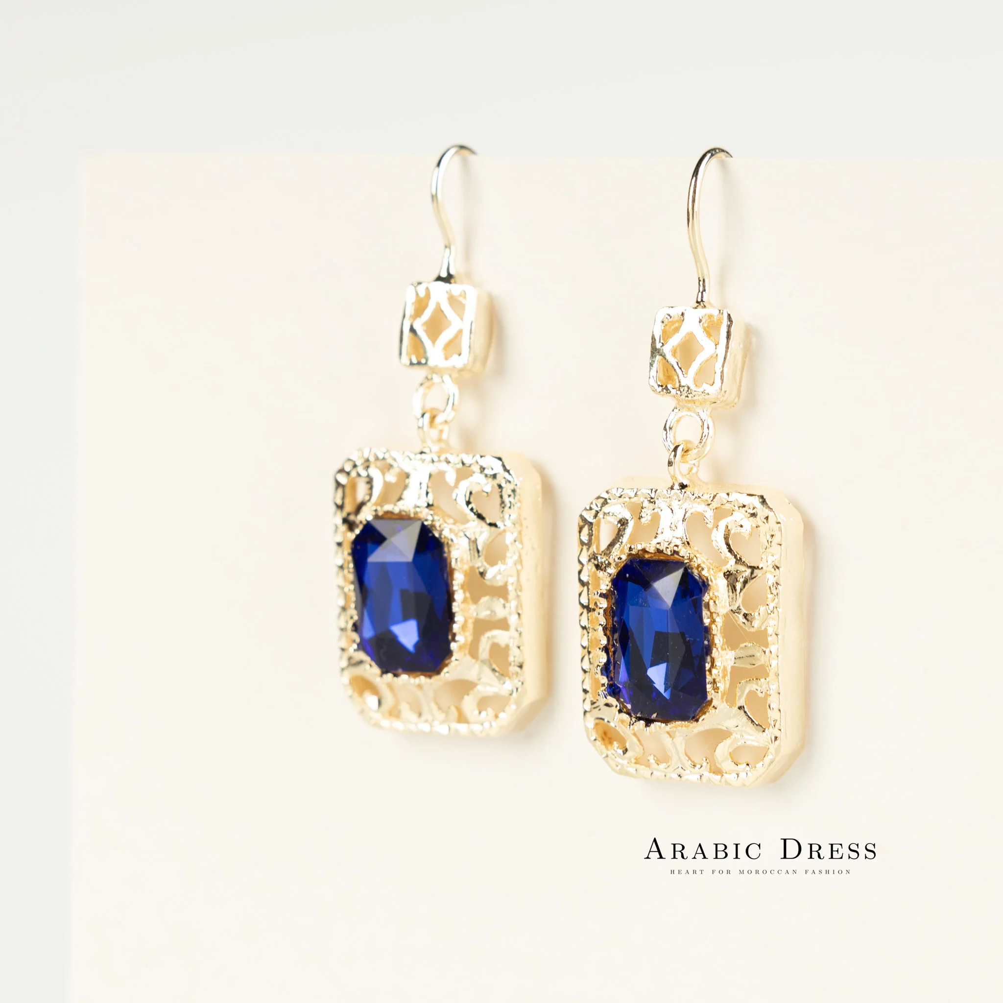 Pearl blue Nifa necklace set - Image 4