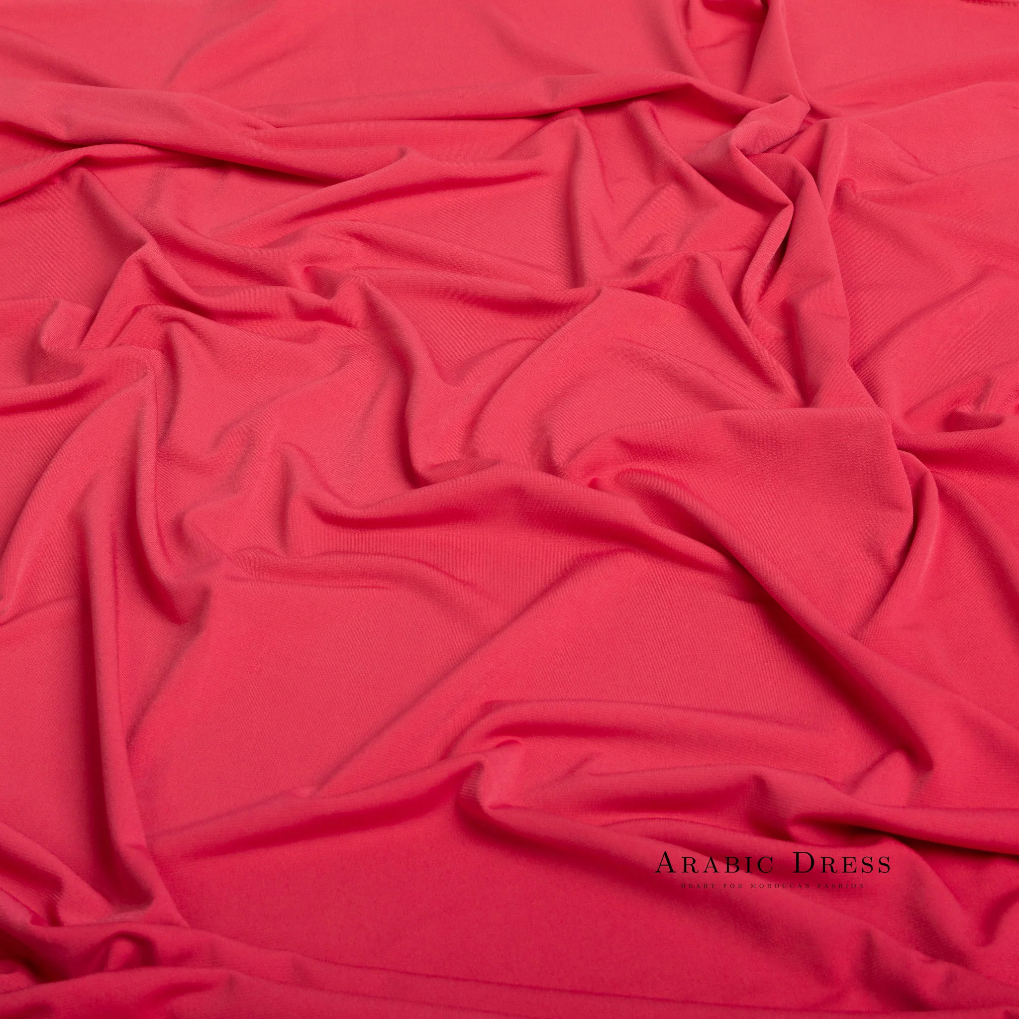 Premium Jersey Hijab Sia -  Punch Pink - Image 3