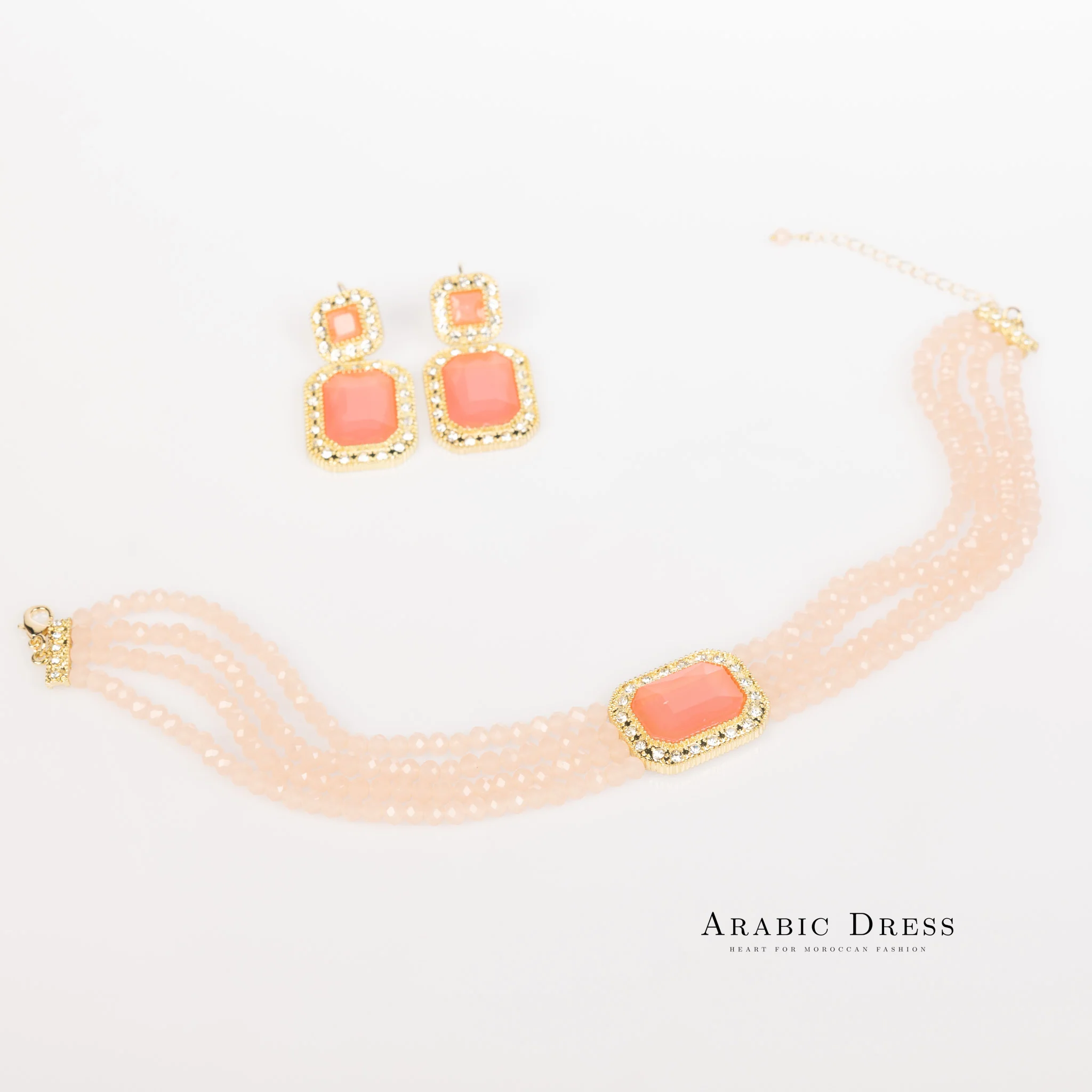 K Pink Mi-So Necklace set
