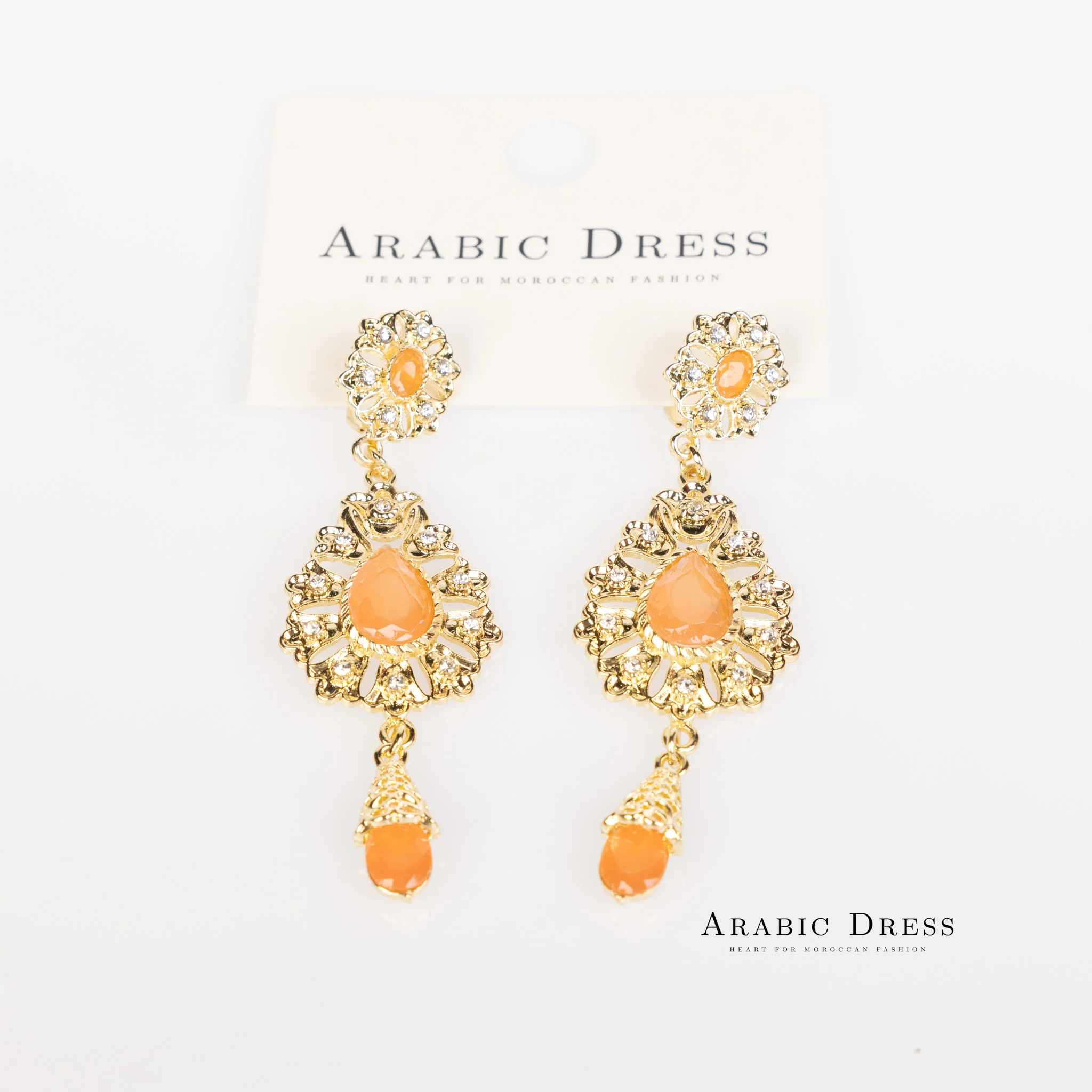 Salmon Ara Earrings - Image 2