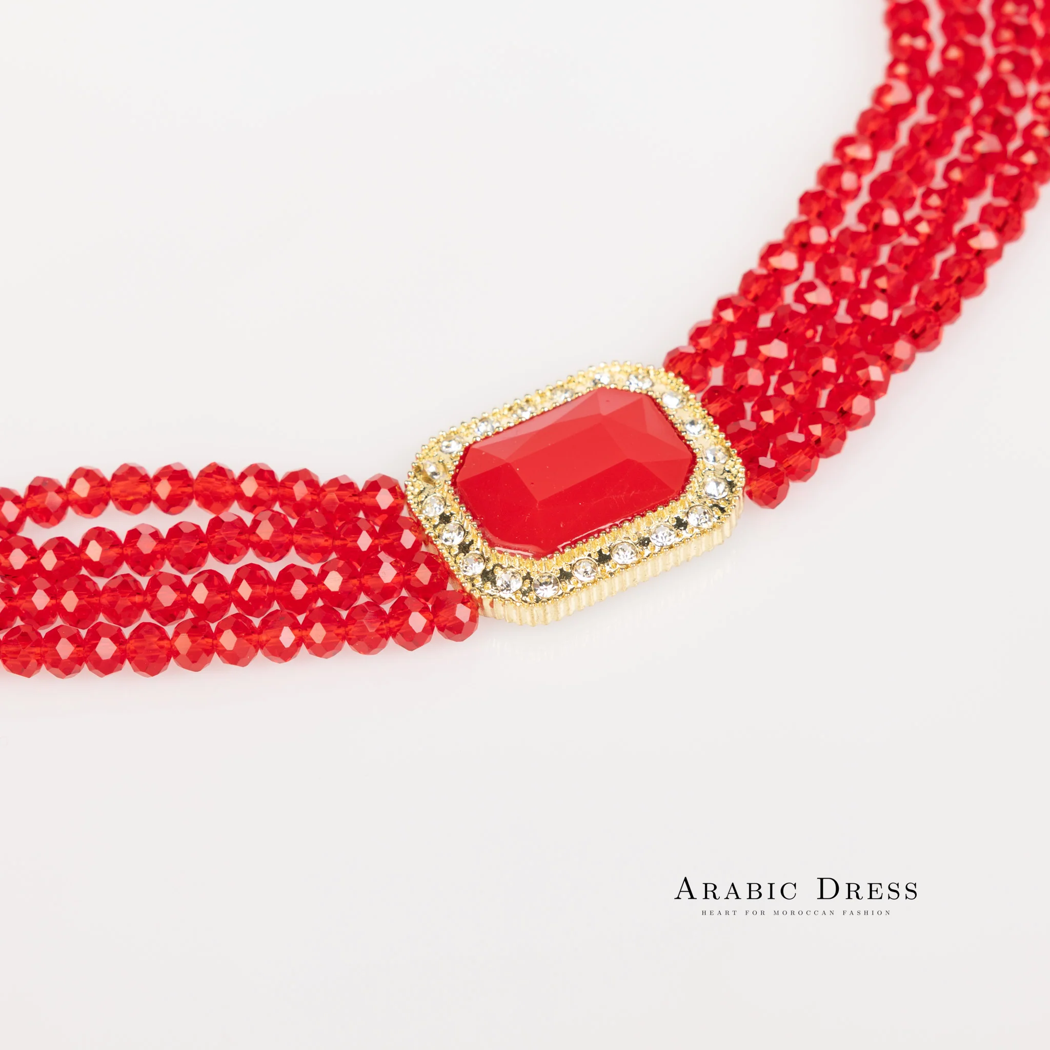 Red Mi-So Necklace set - Image 2