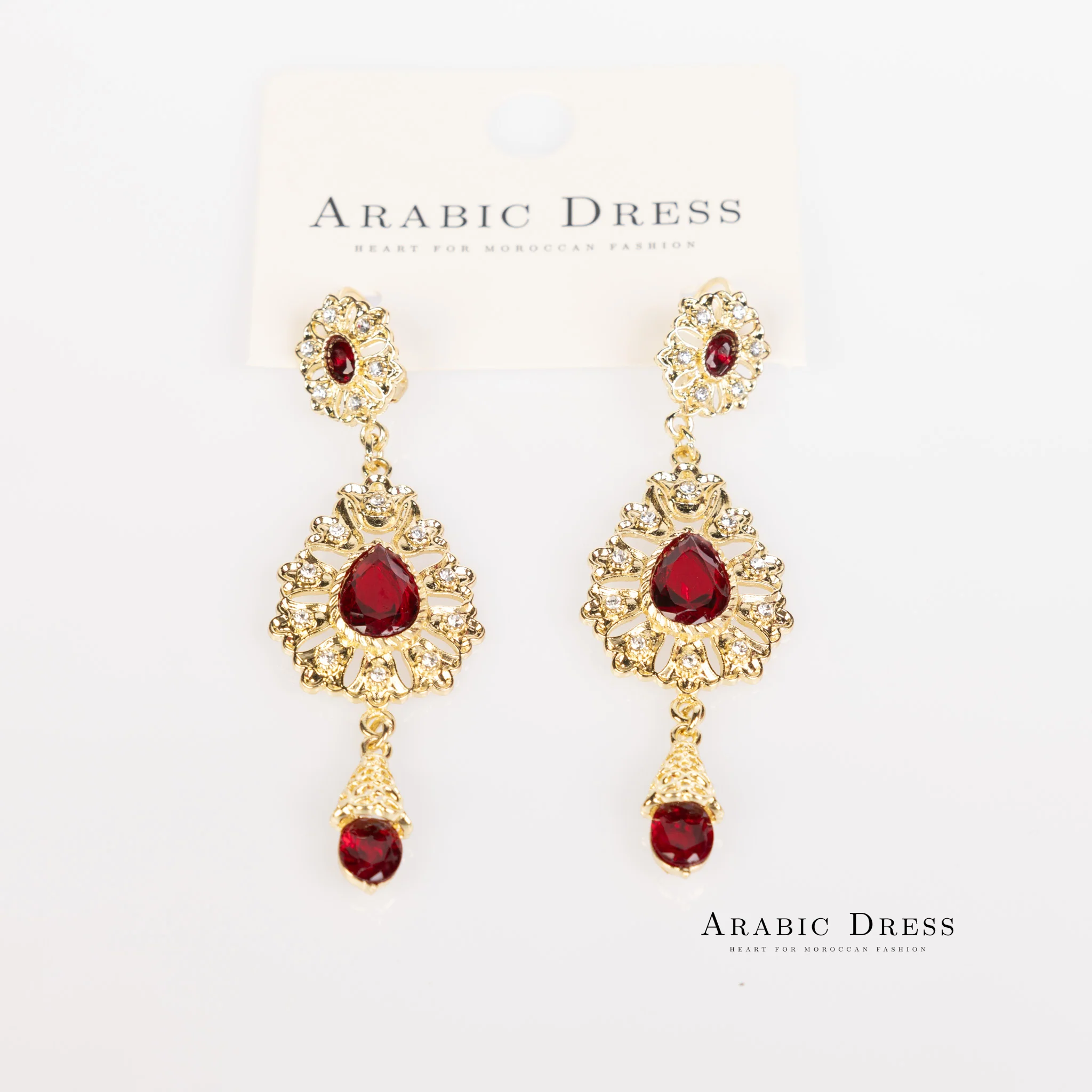 Bordeaux Ara Earrings - Image 2