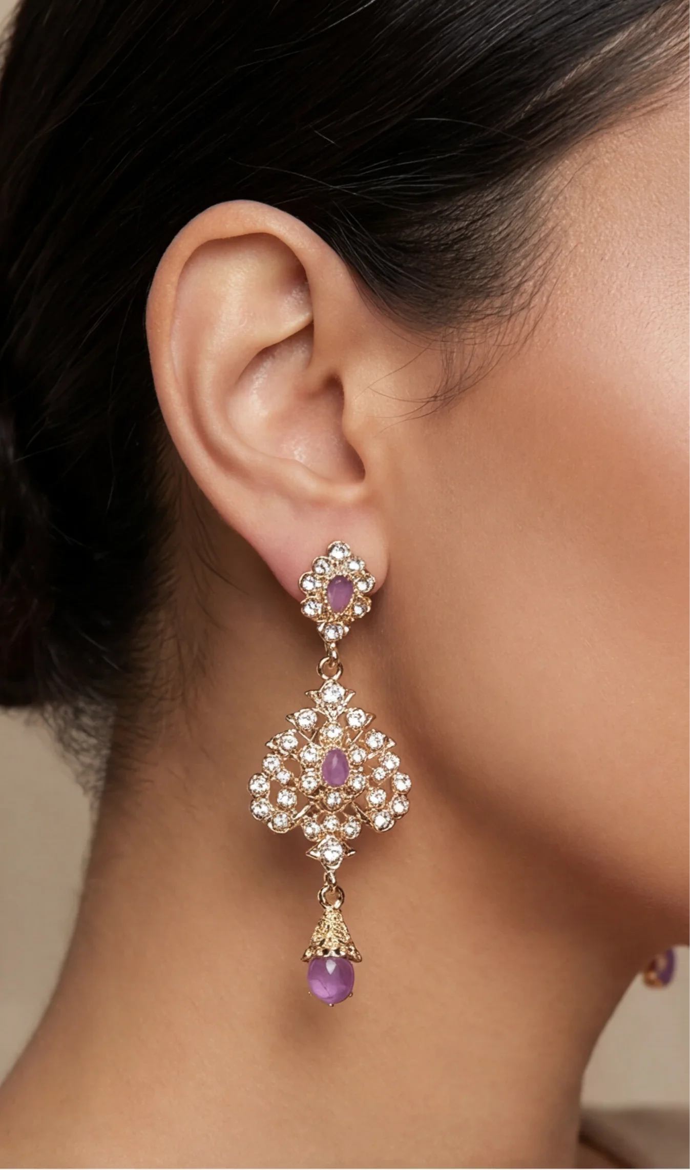 Violet Jiwon Earrings - Image 2