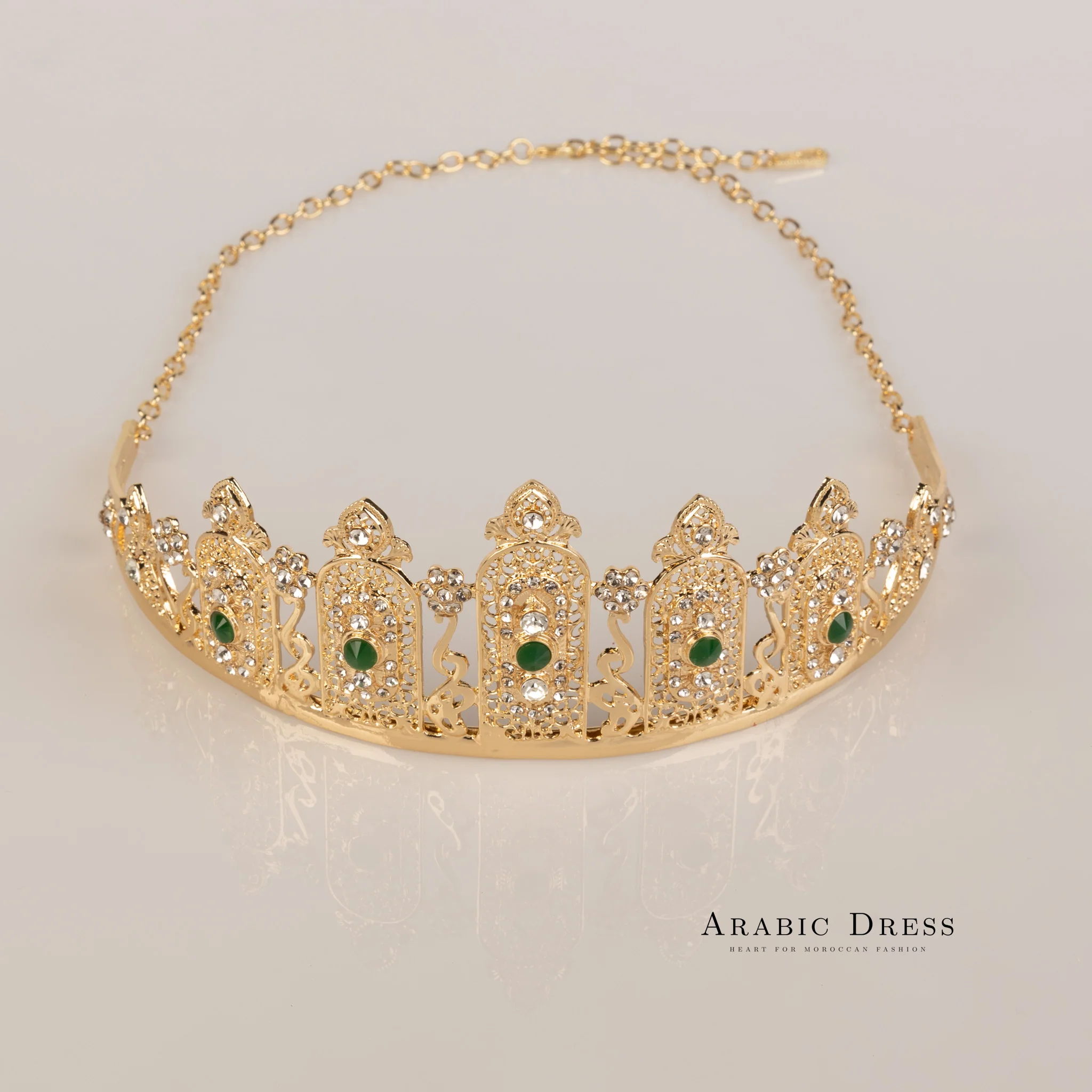 Crown mus green gold - Image 2
