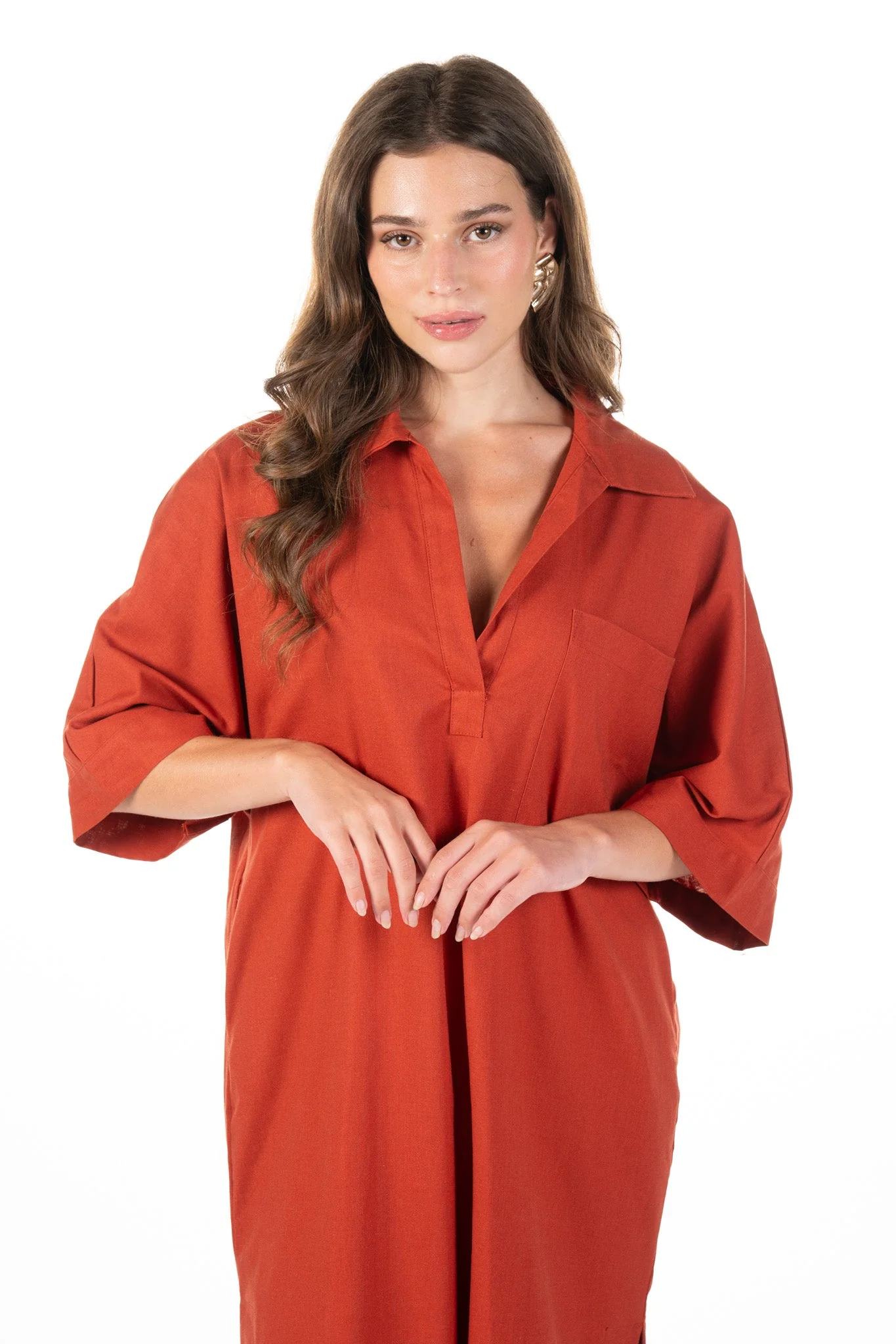 Dress Elizabeth Orange - Image 5