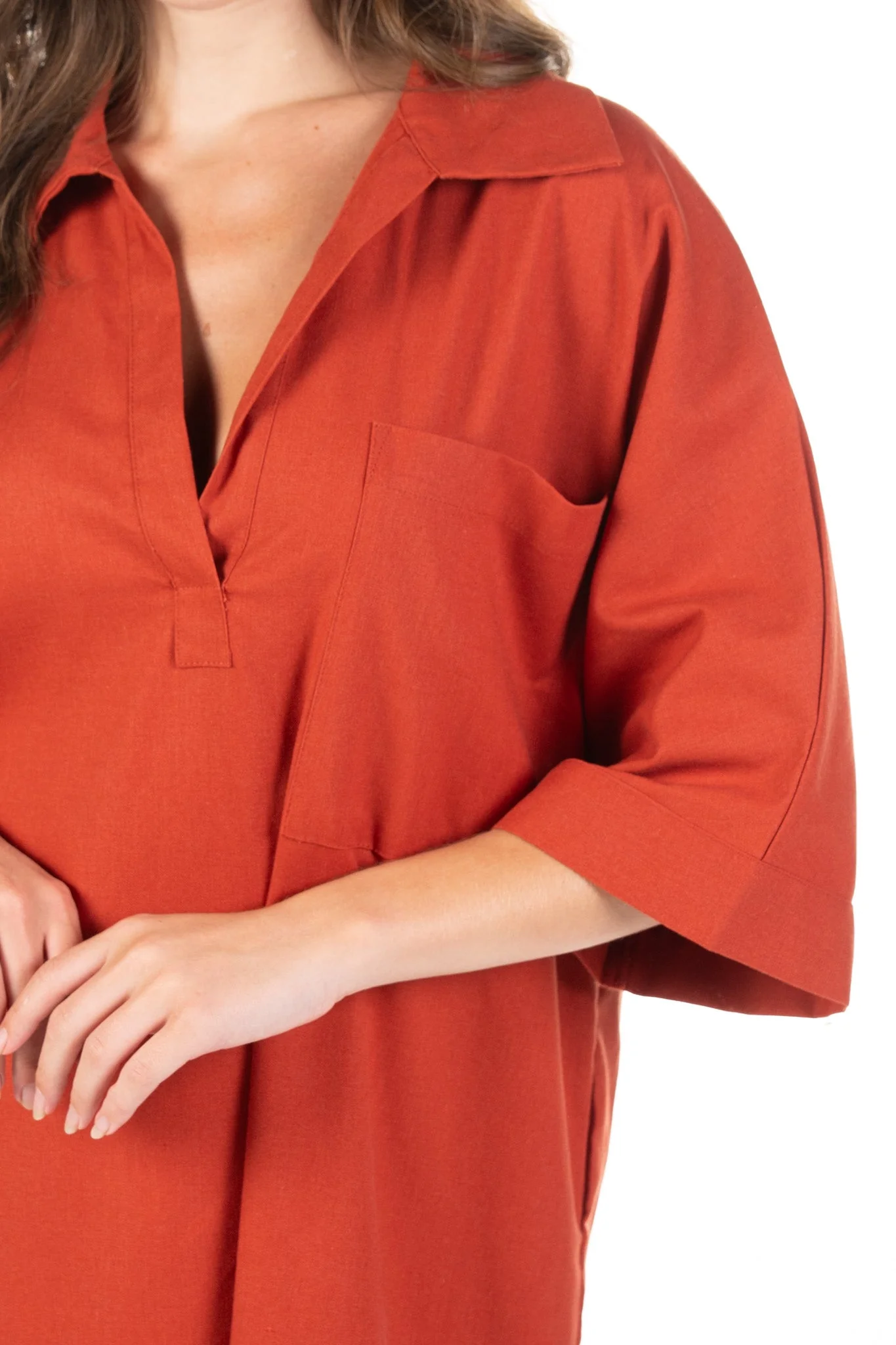 Dress Elizabeth Orange - Image 6