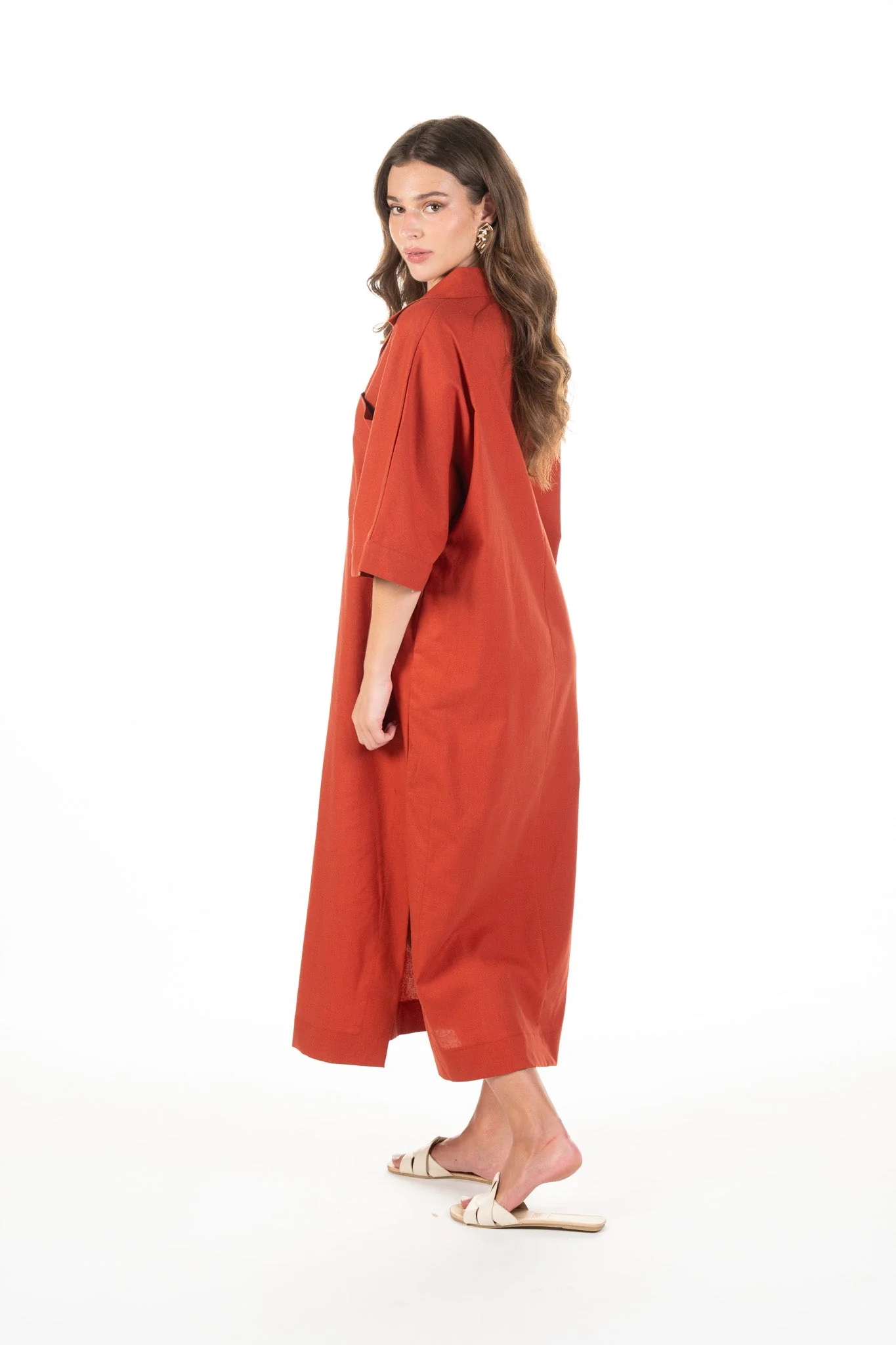 Dress Elizabeth Orange - Image 7