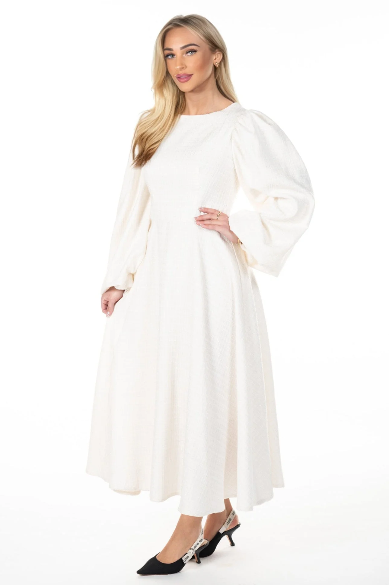 Dress Loua White - Image 4