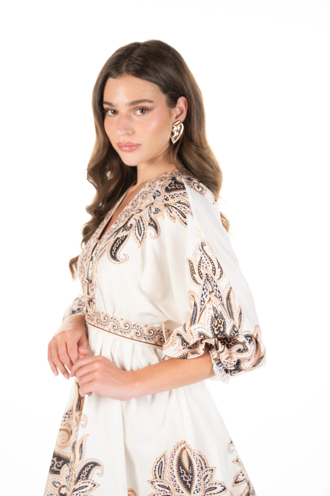 Dress Mira Brown - Image 5