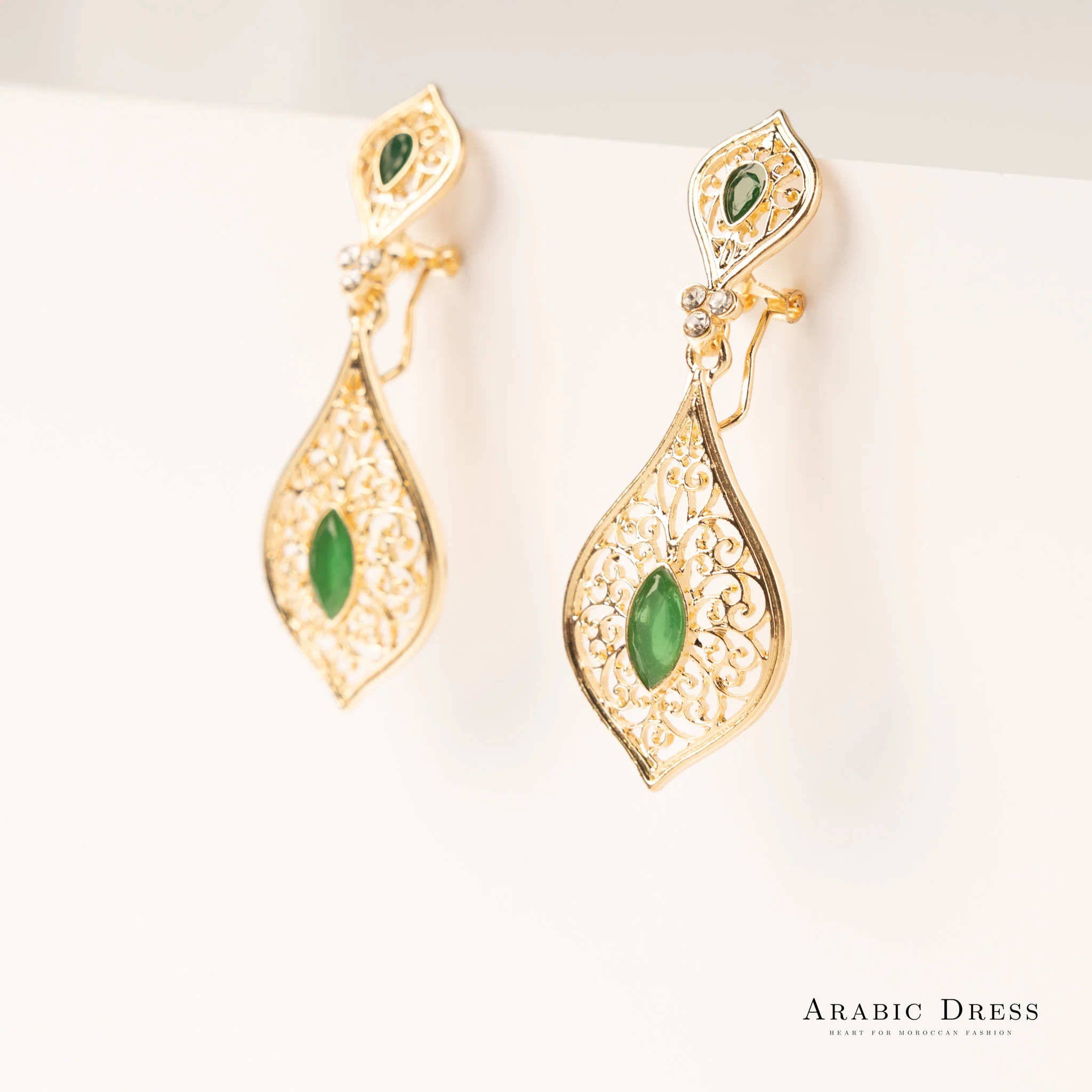 Earrings Jin Green