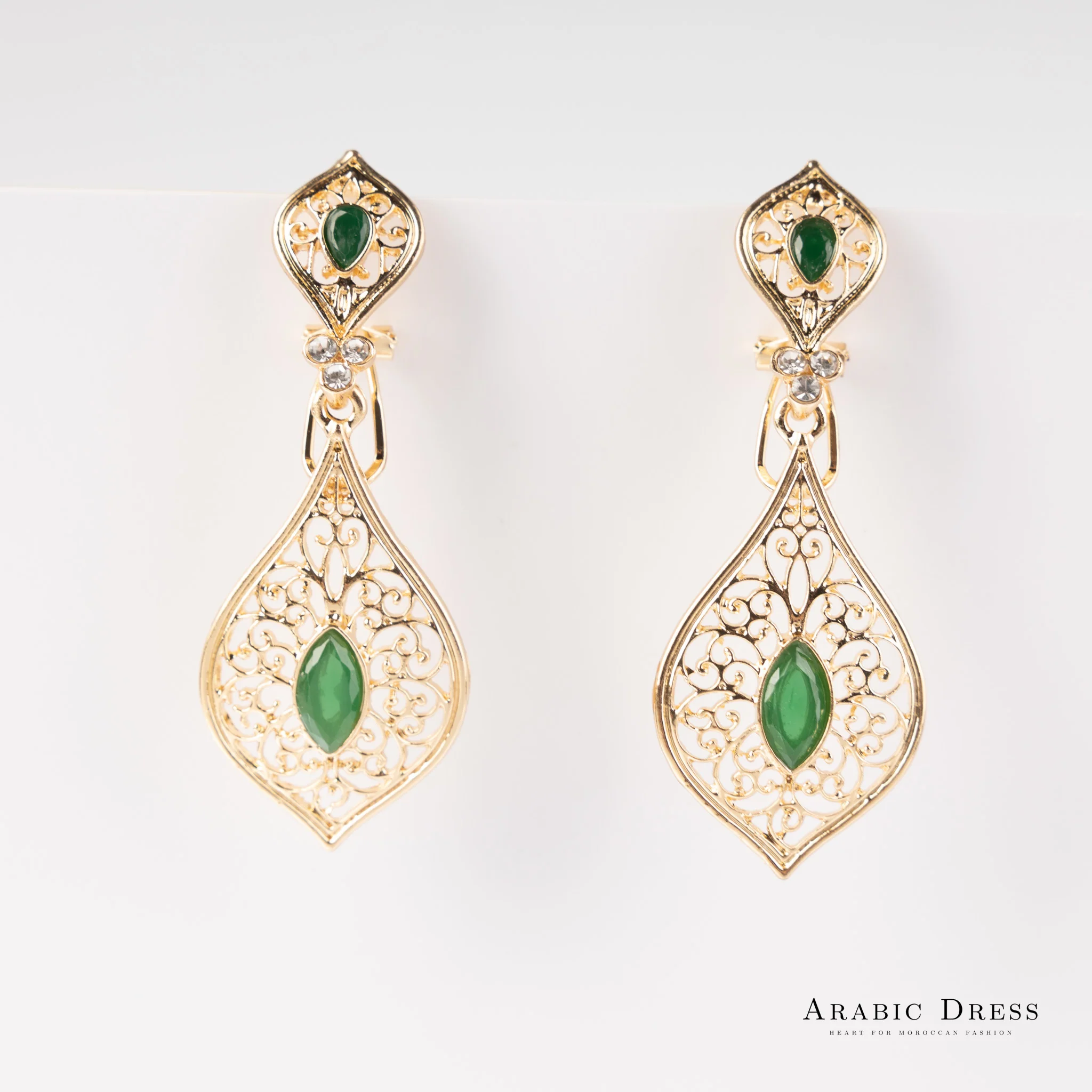 Earrings Jin Green - Image 2