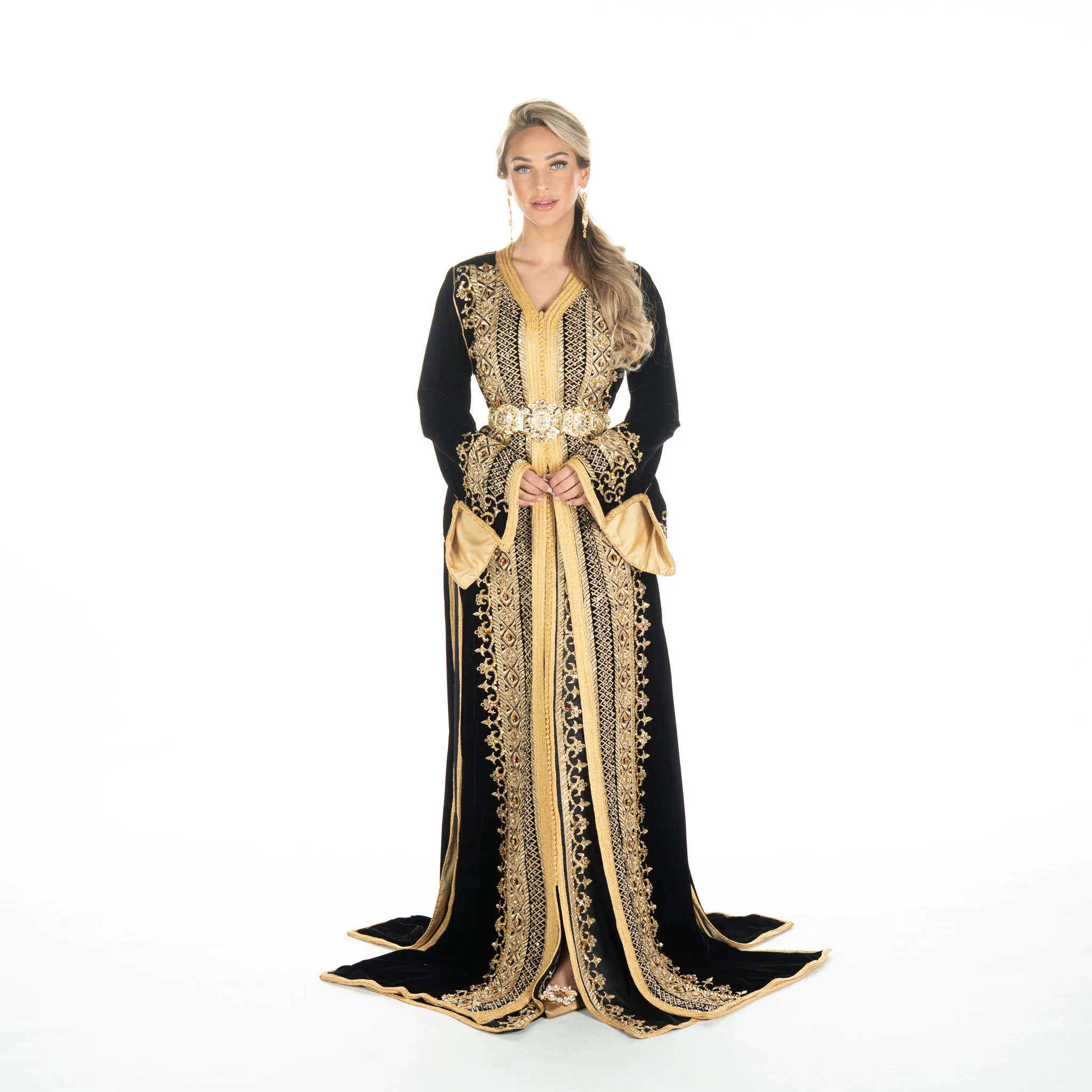 Exclusieve Caftan Isabel Black - Image 2