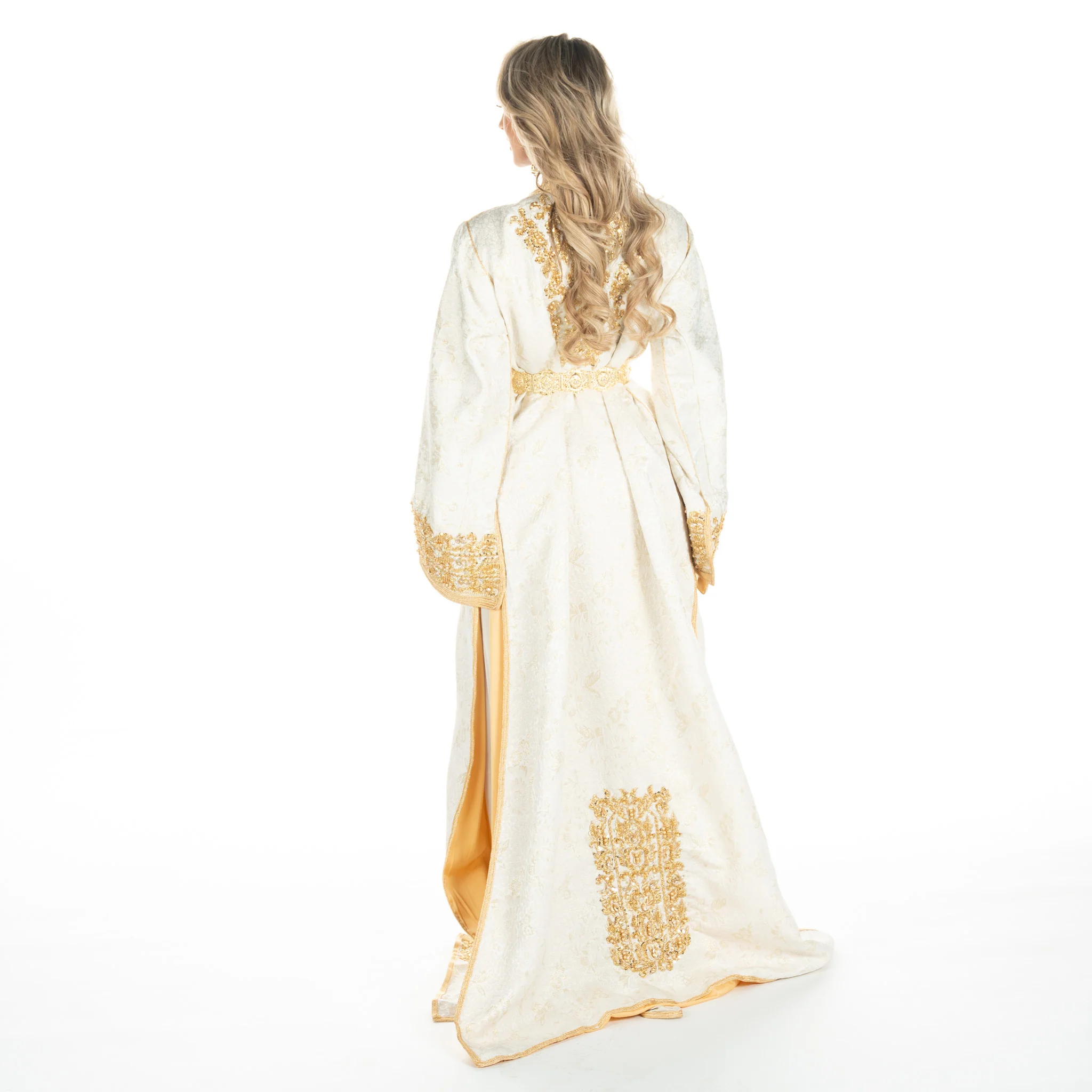 Exclusieve Caftan Isabel Gold - Image 2