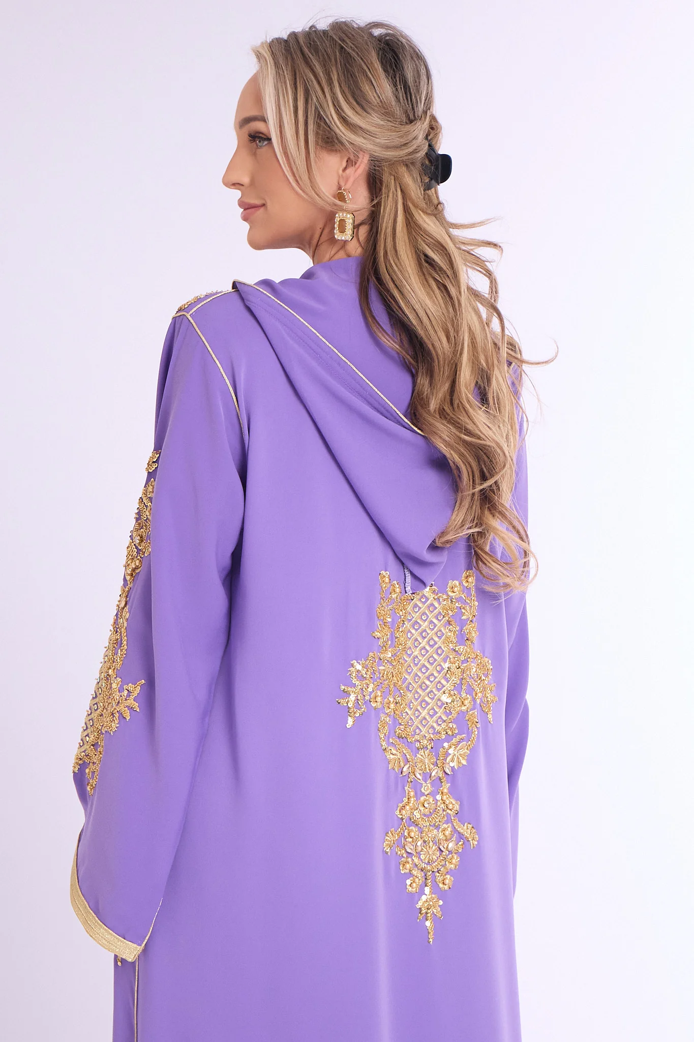 Exclusive Jalaba Soha Lilac - Image 7