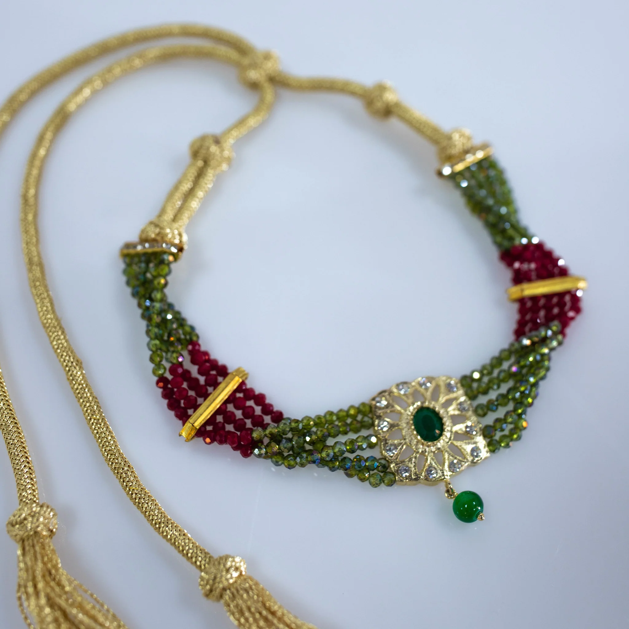 Green necklace Luy - Image 3