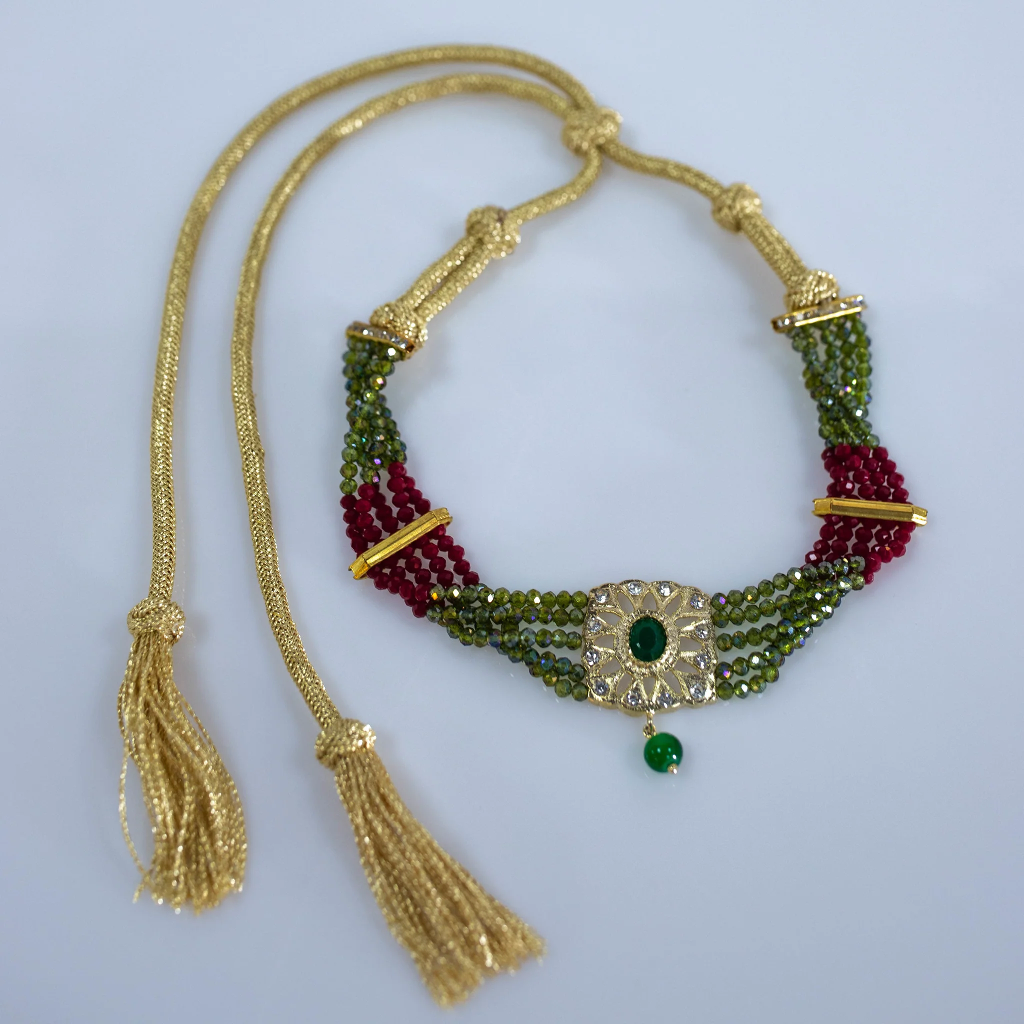Green necklace Luy - Image 4