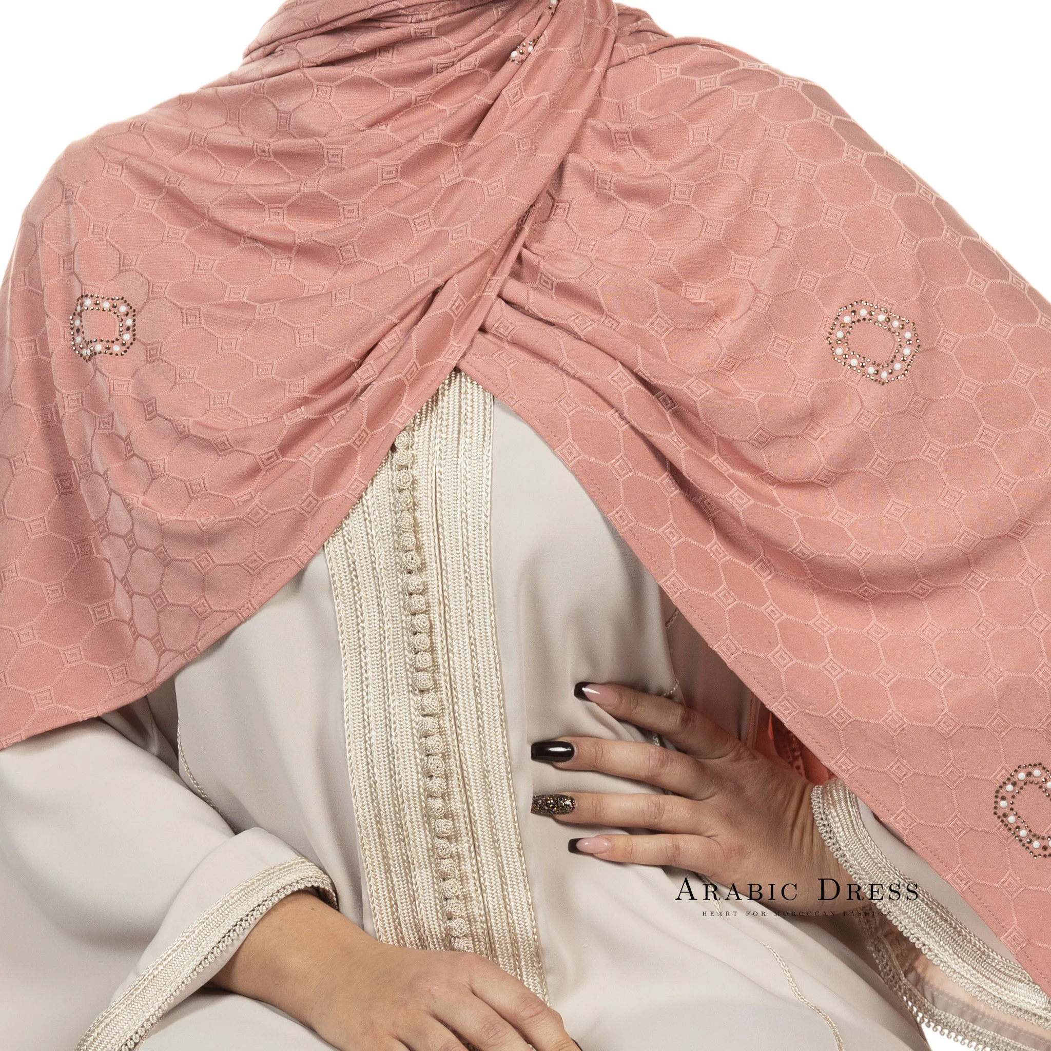 Hijab Liza Outrageous Orange - Image 3