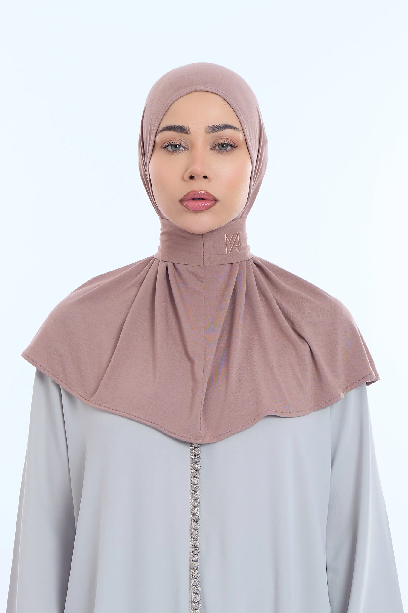 Instant Hijab Bamboo I Warm Taupe - Image 2