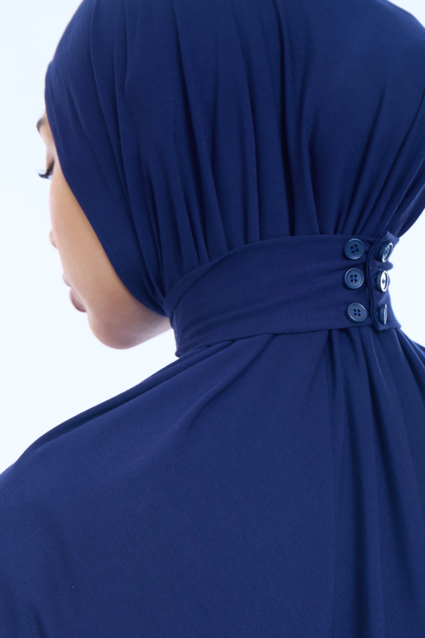 Instant Hijab Bamboo I Deep Black - Image 4
