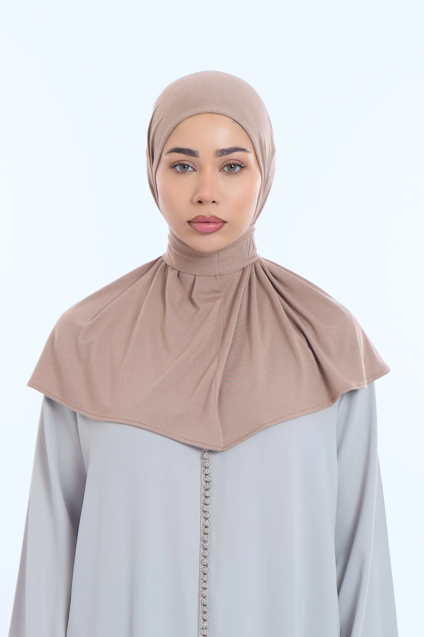 Instant Hijab Bamboo I Mushroom Taupe - Image 2
