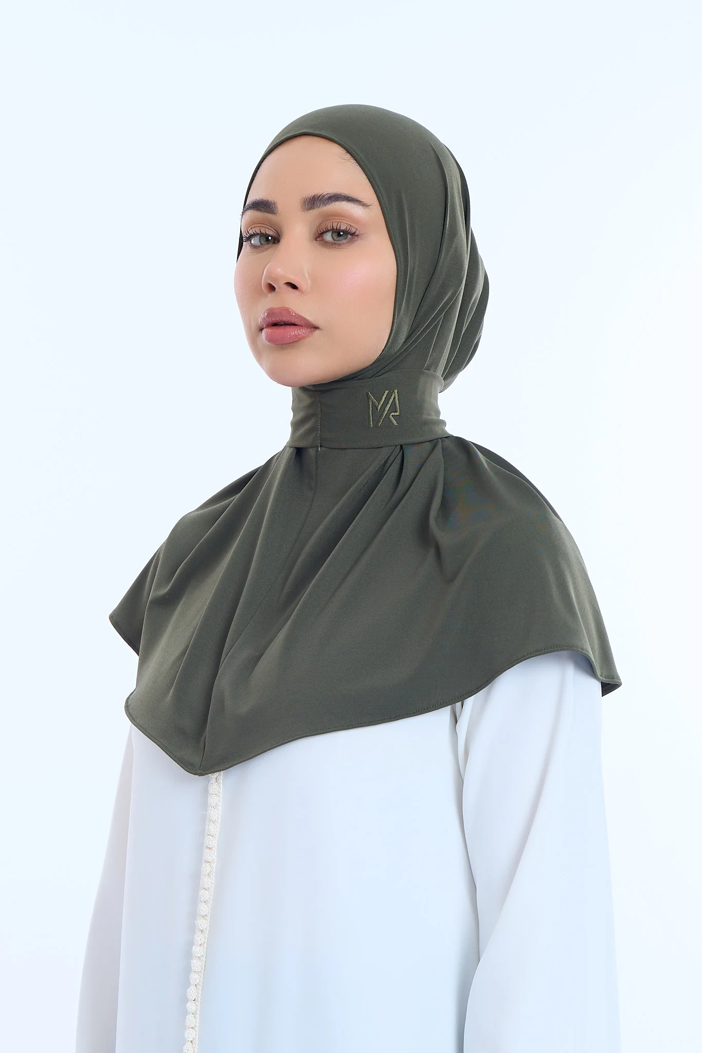 Instant Hijab Premium I Dark Moss