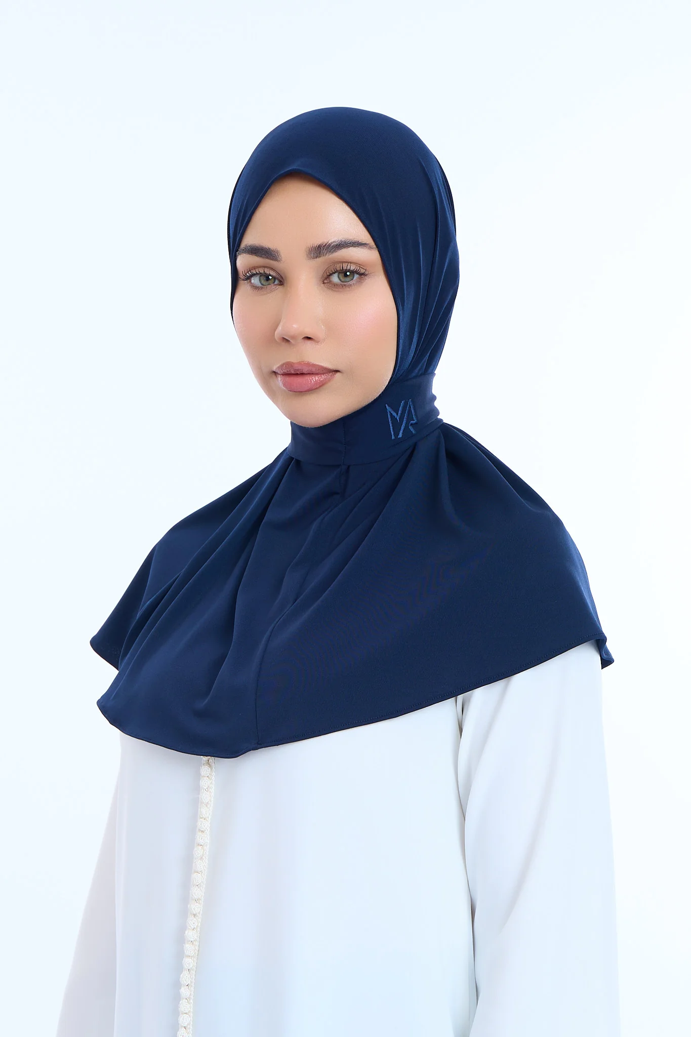 Instant Hijab Premium I  Deep Navy - Image 3