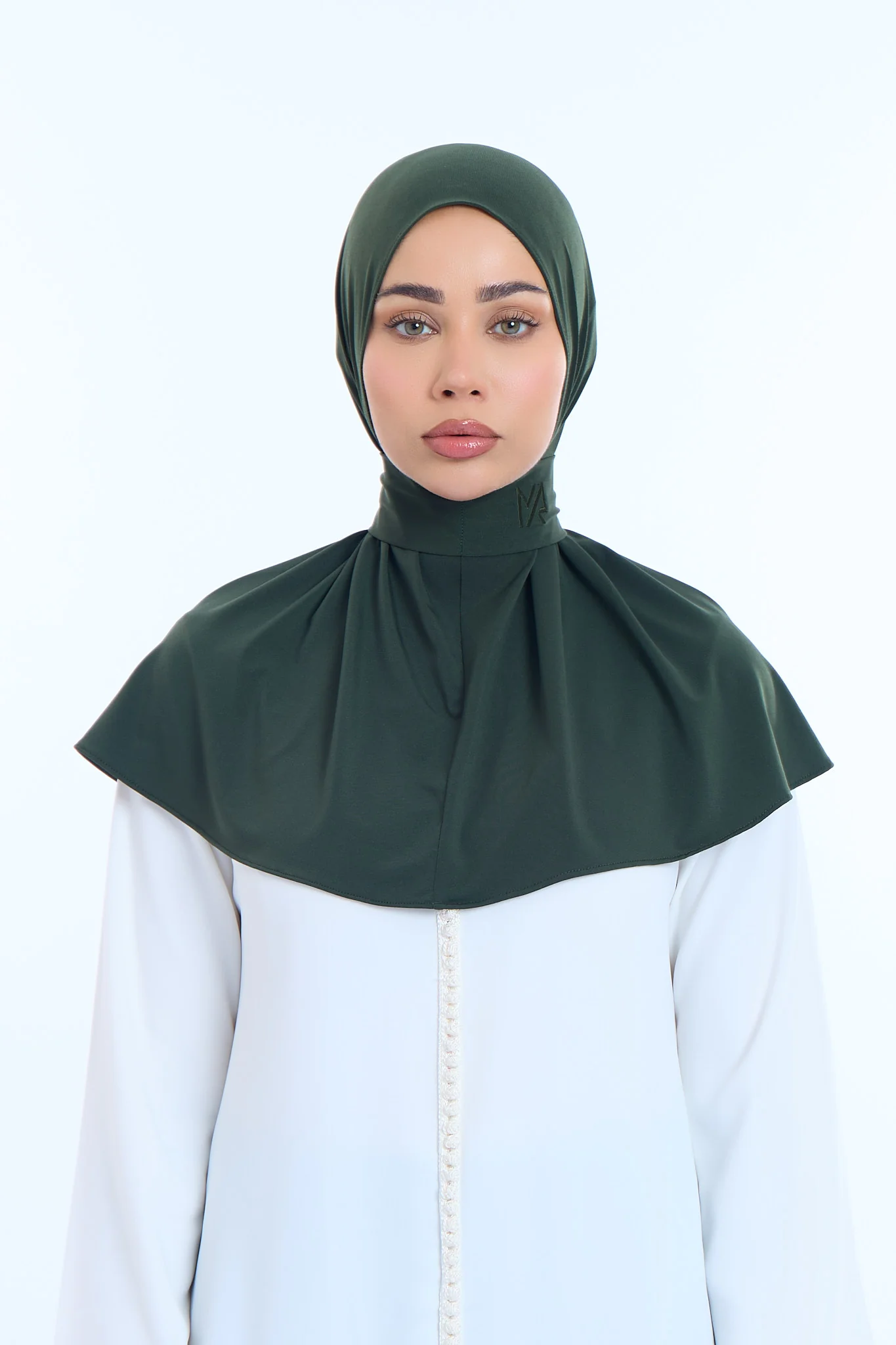 Instant Hijab Premium I Deep Forest - Image 2