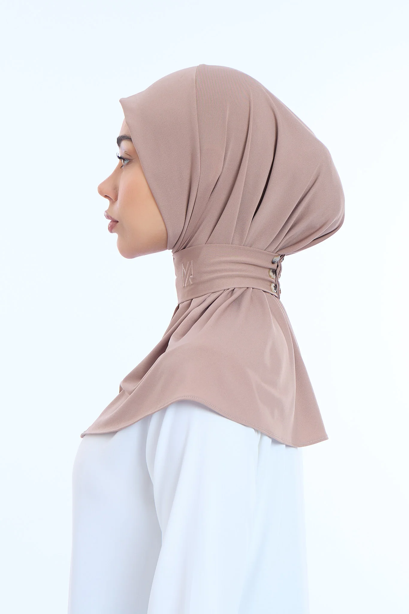 Instant Hijab Premium II  Dark Indigo - Image 4