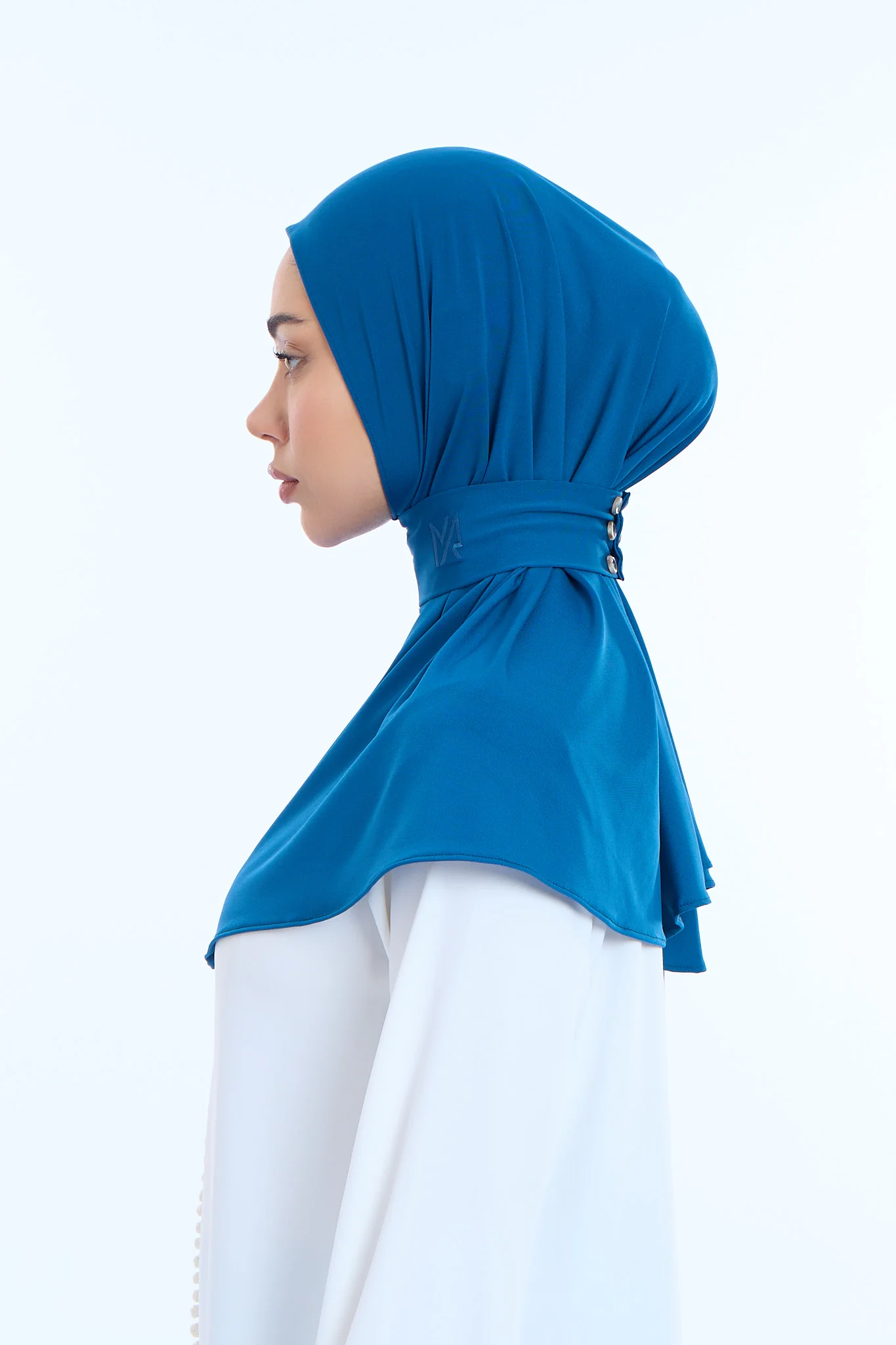 Instant Hijab Premium I Midnight Nav - Image 3