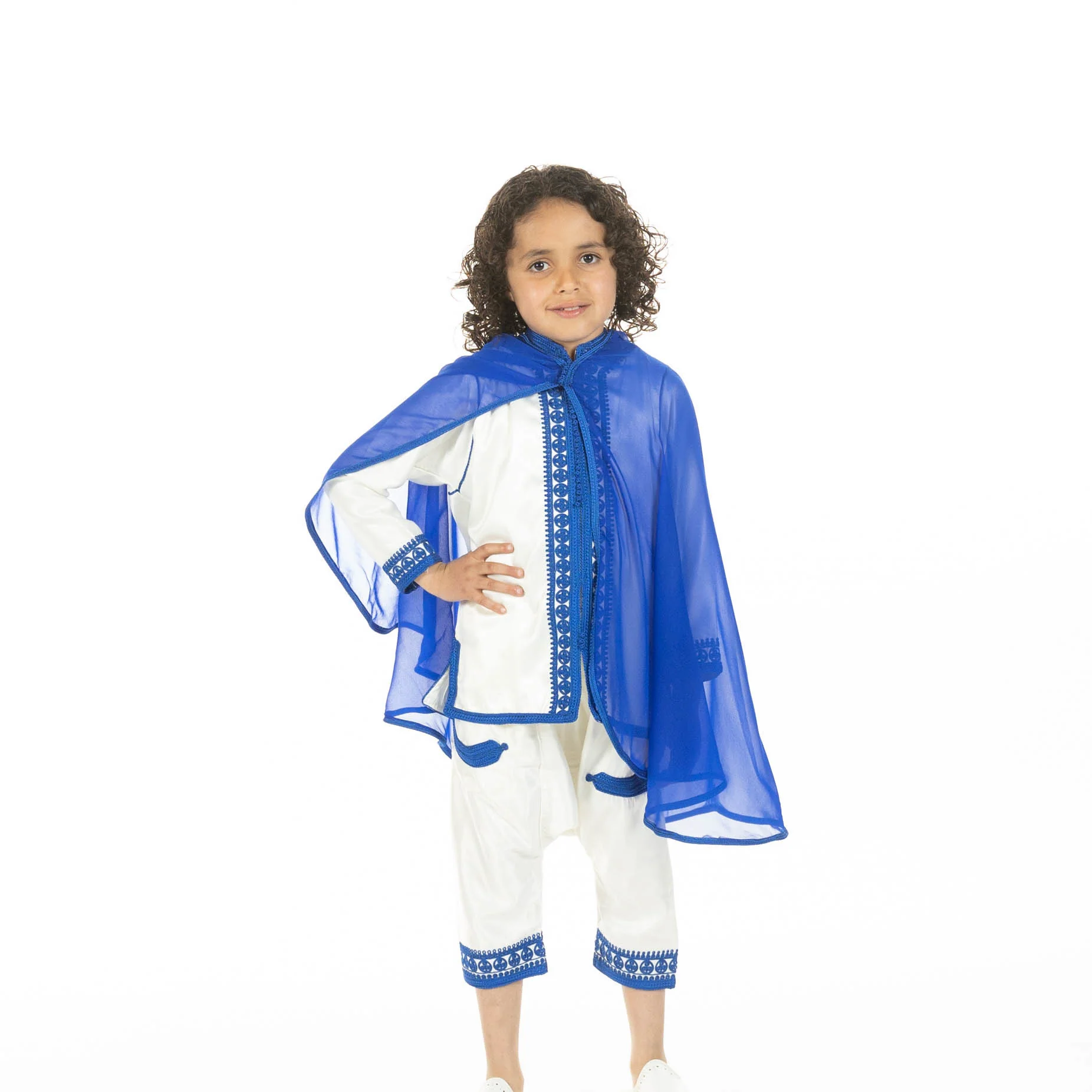 Jabador Amir White/royalblue - Image 5