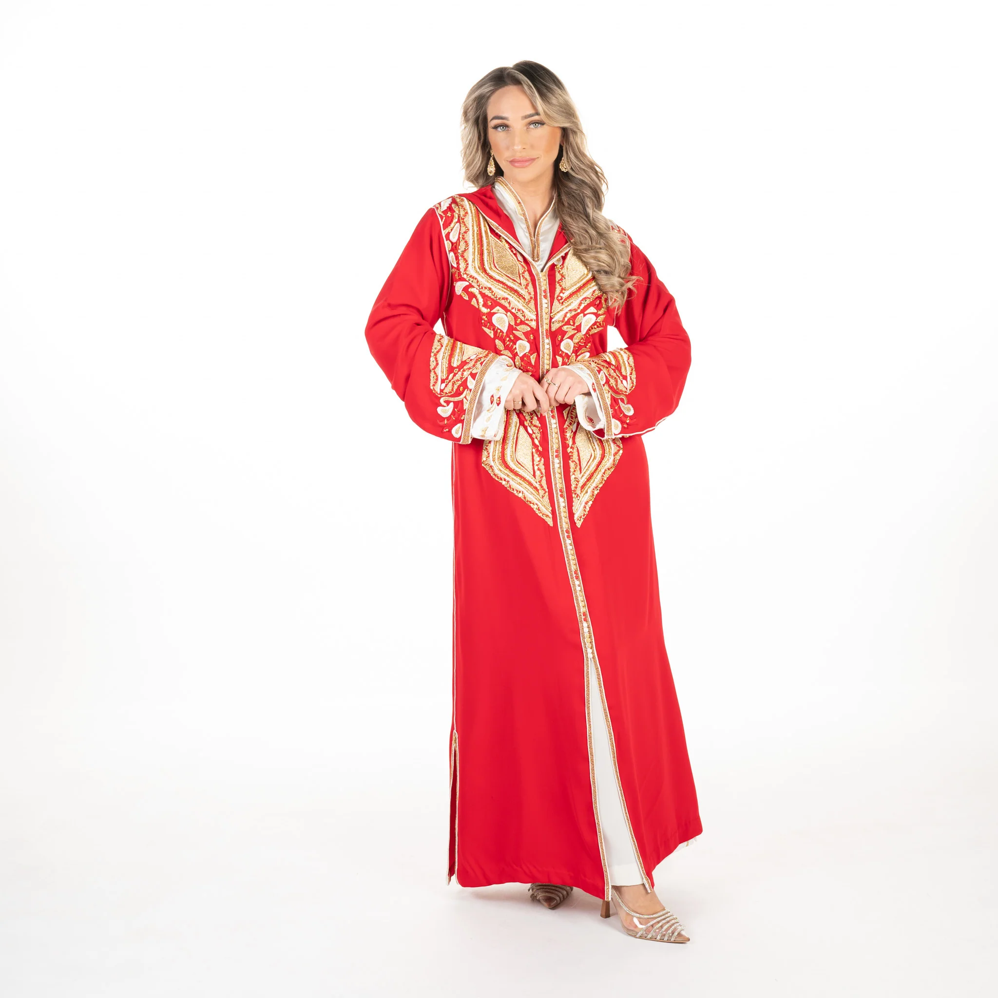 Jalaba Iman Red/White - Image 7