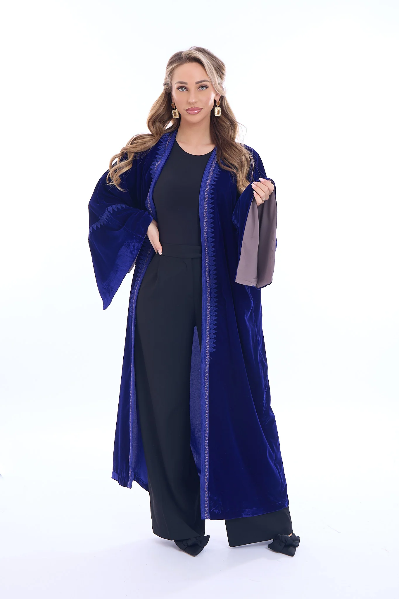 Kimono Celine Royalblue - Image 5