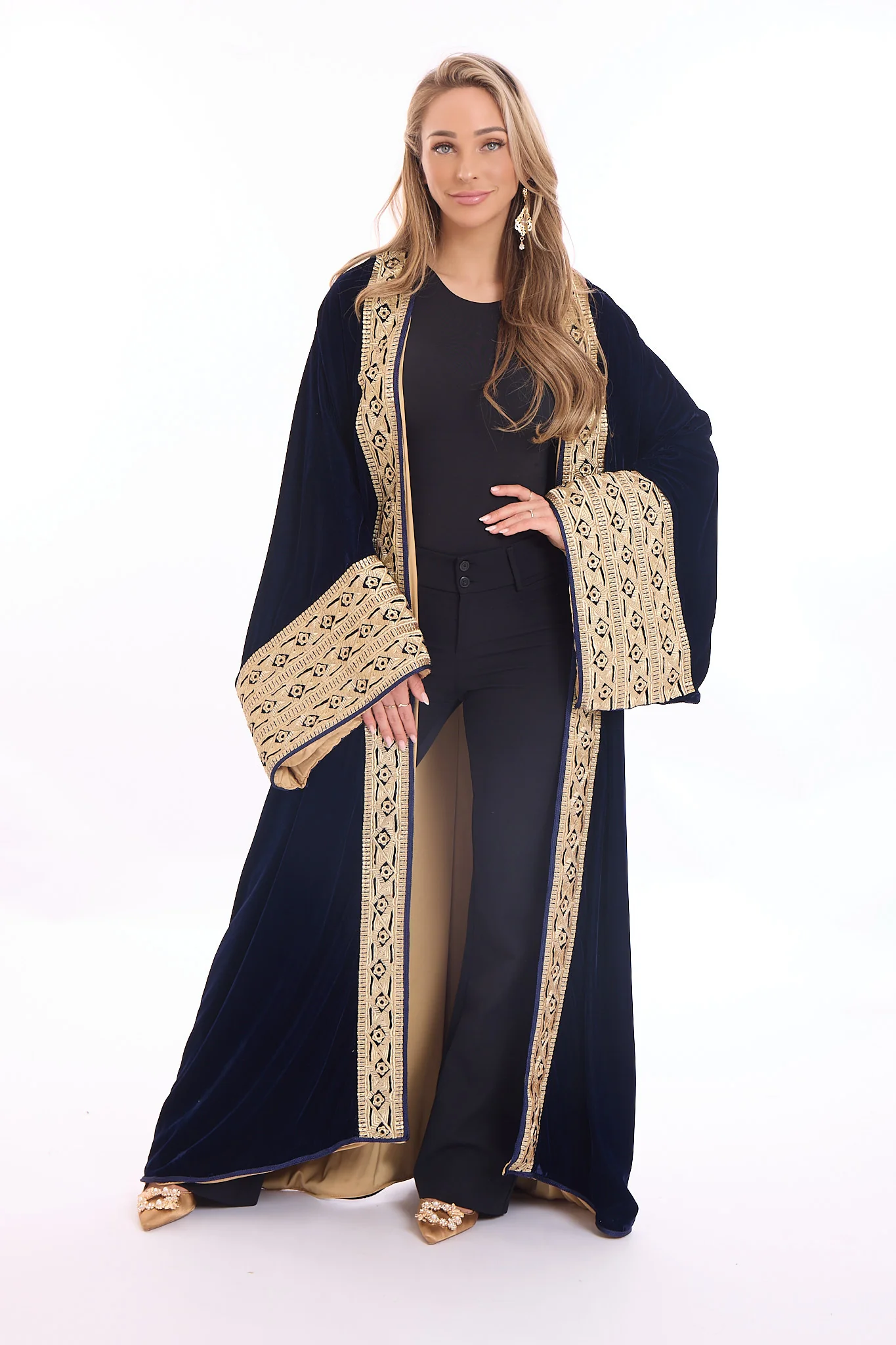 Kimono Jawaher Oxfordblue - Image 4
