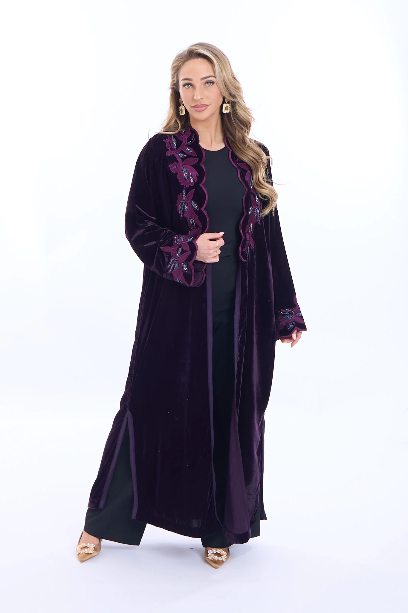 Kimono  Marya aubergine - Image 5