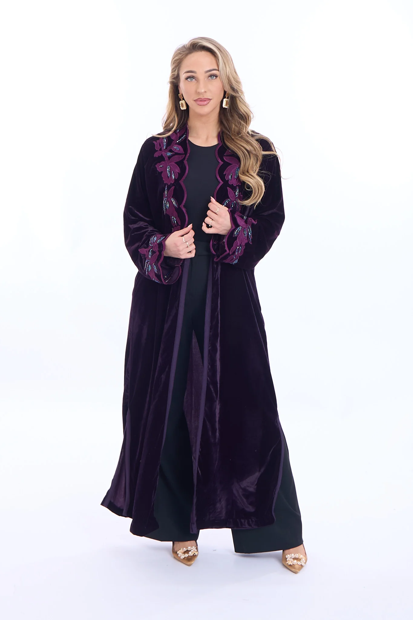 Kimono  Marya aubergine - Image 6