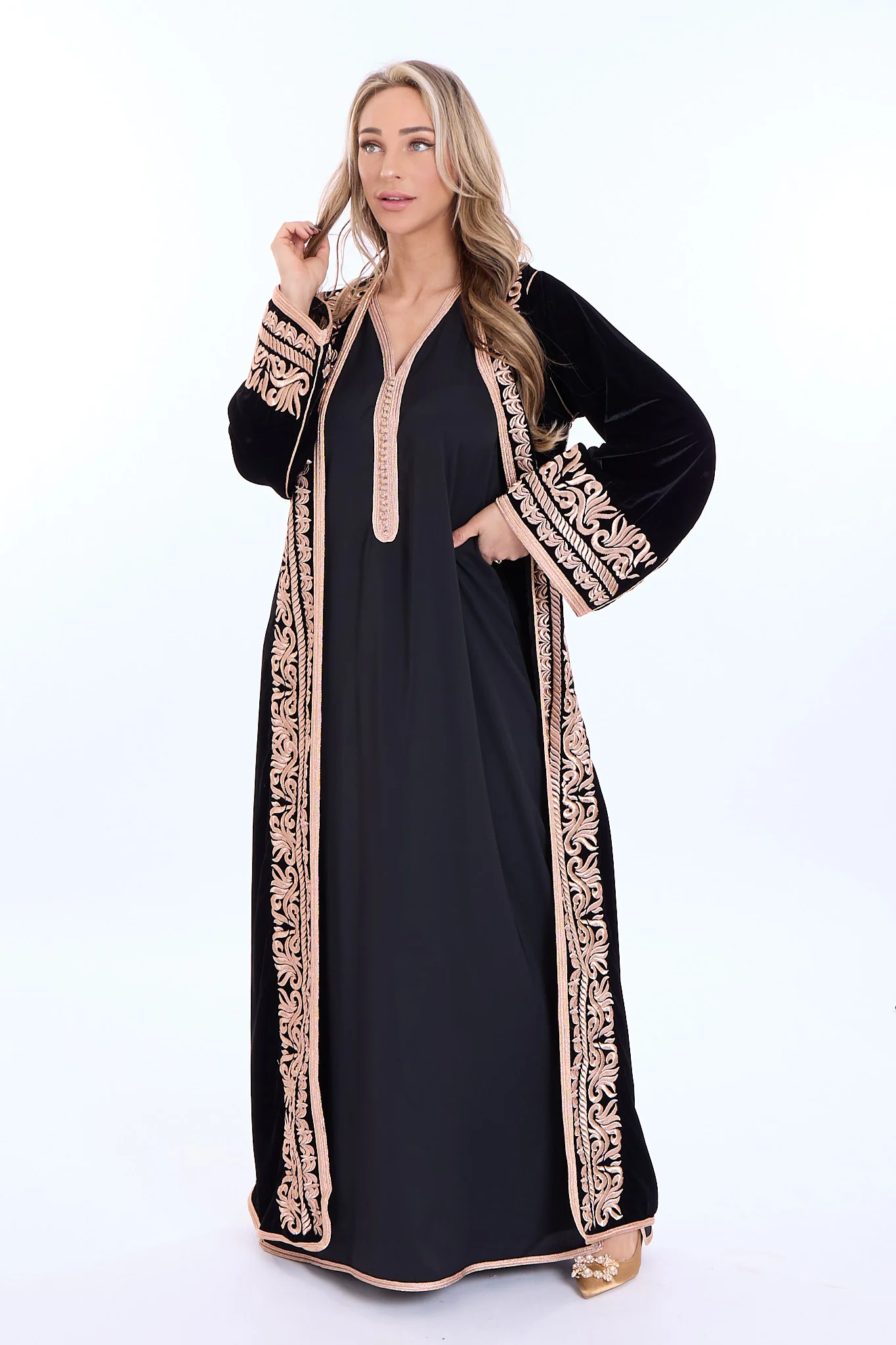 Kimono Munira Black - Image 4