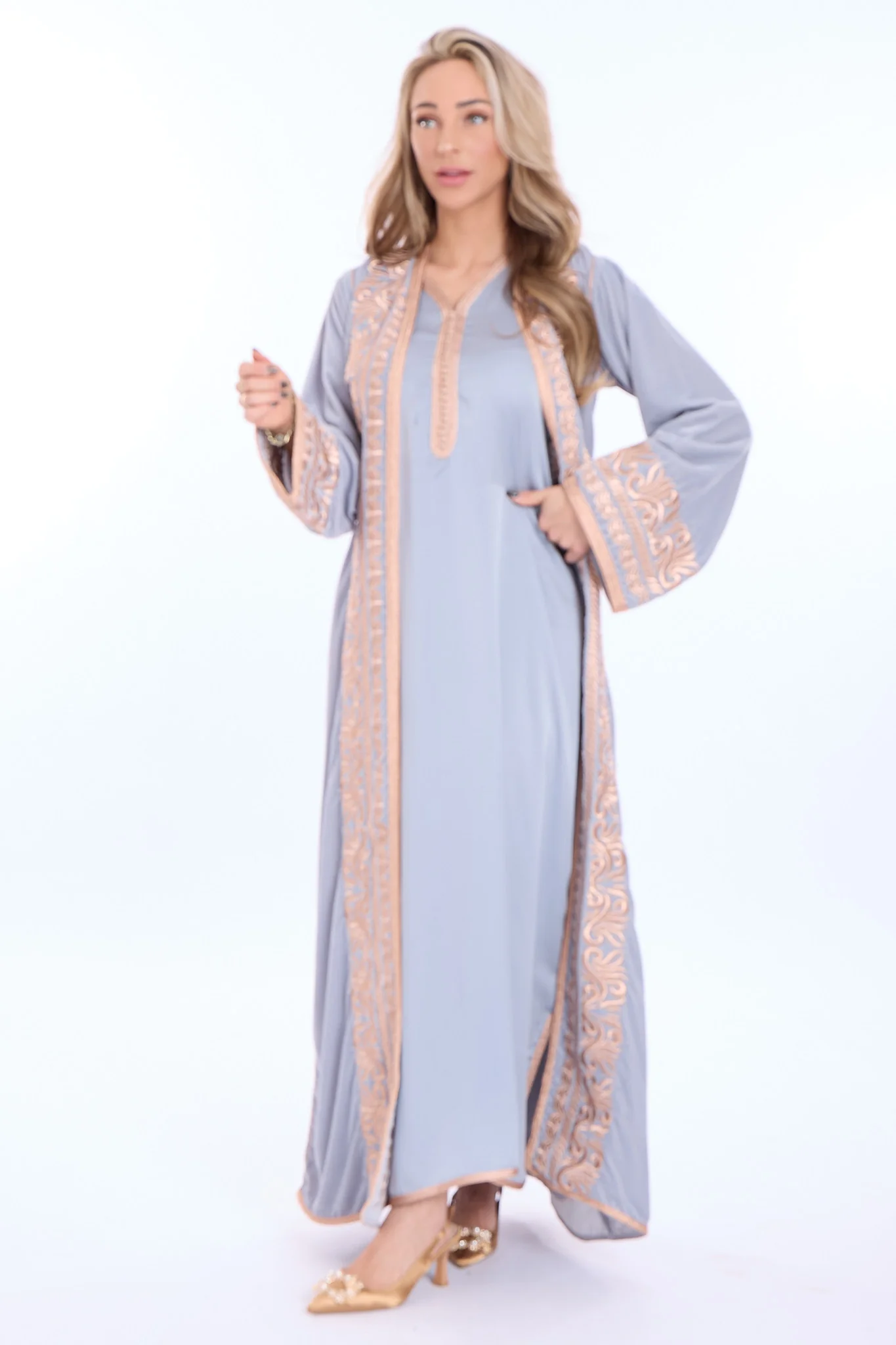 Kimono Munira Gray - Image 4