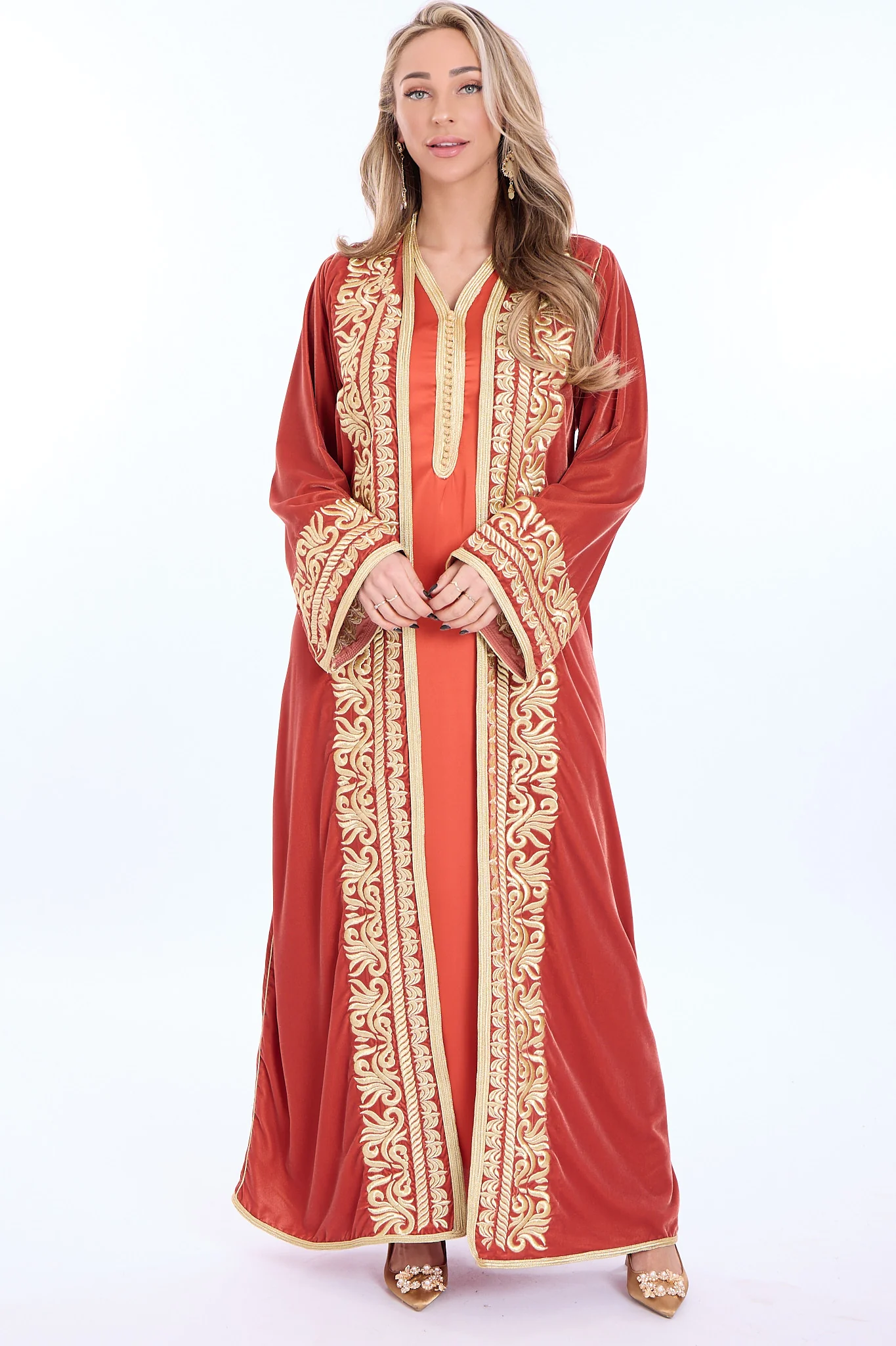 Kimono Munira Orange - Image 3