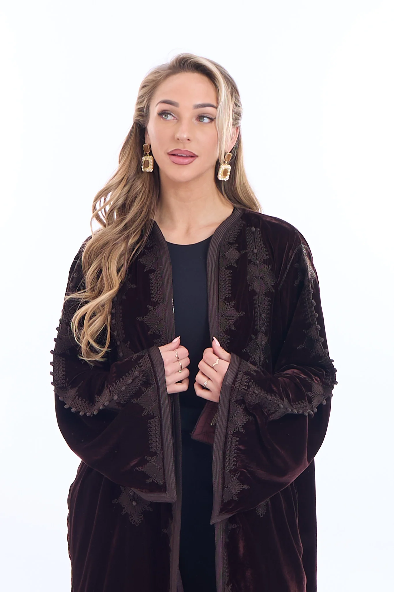 Kimono Siyah Brown