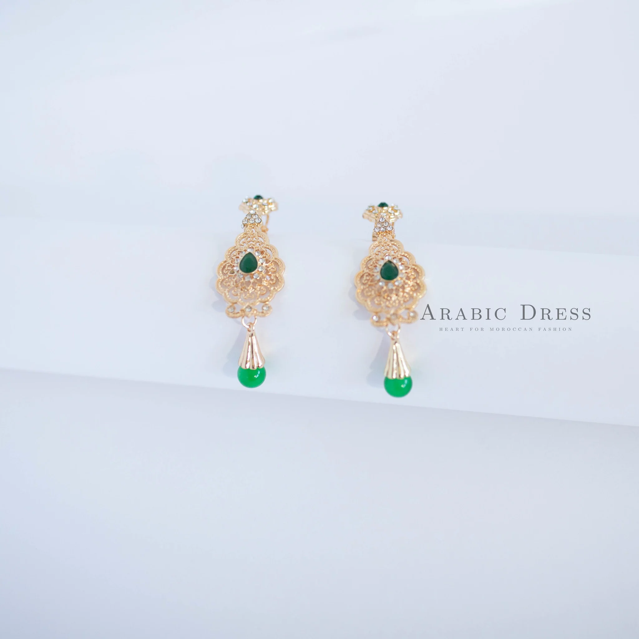 LISA GREEN EARRINGS - Image 2