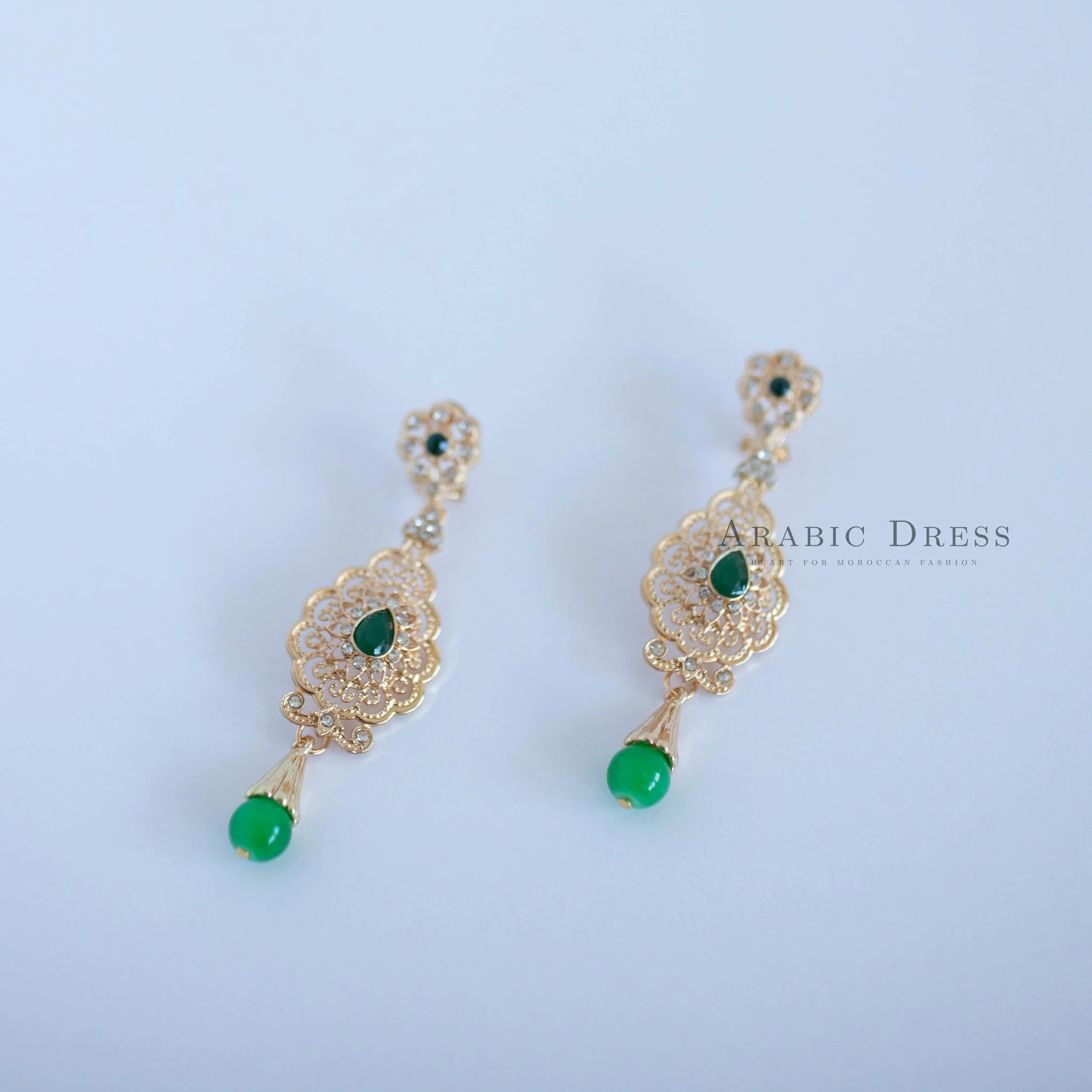 LISA GREEN EARRINGS - Image 3